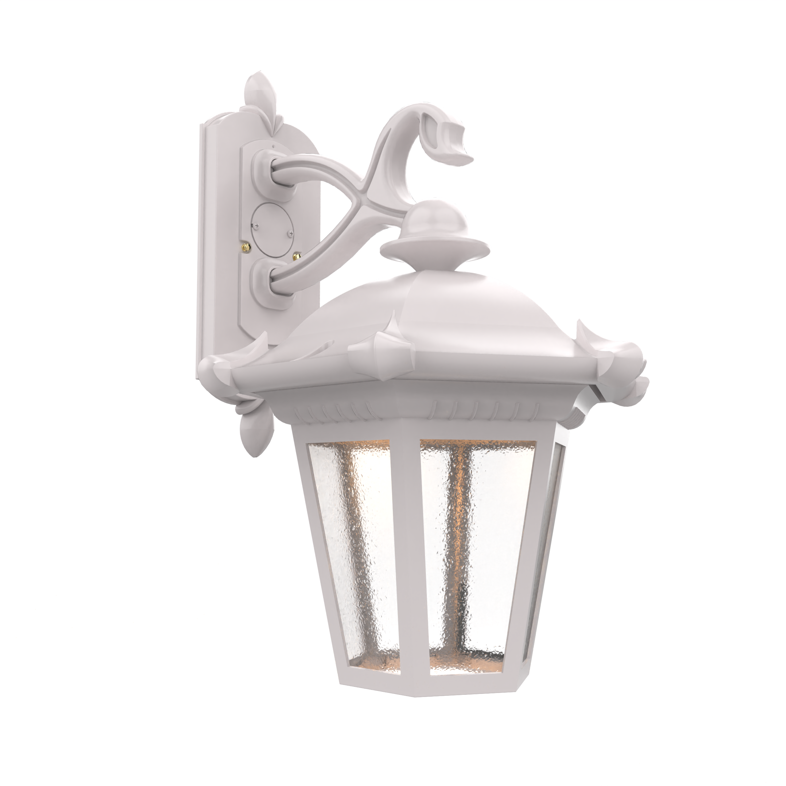 Montpellier - Wall mount down open bottom large format - 33311