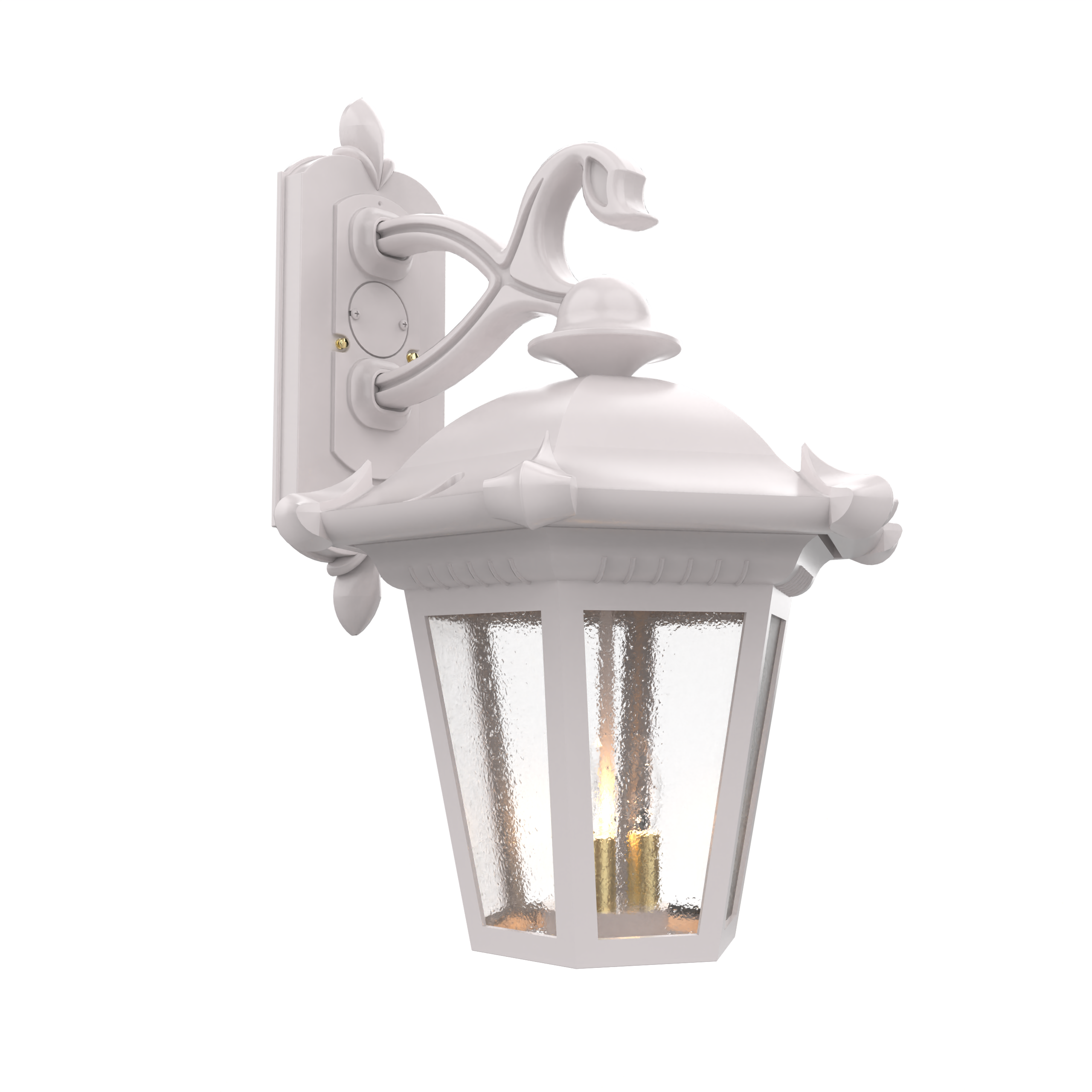 Montpellier - Wall mount down open bottom large format - 33311