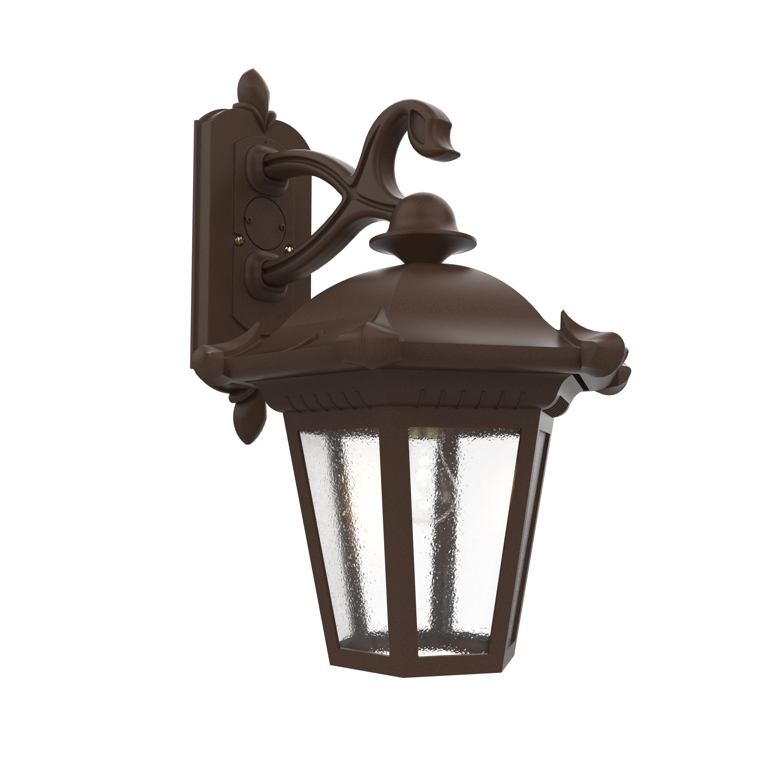 Montpellier - Wall mount down open bottom large format - 33311