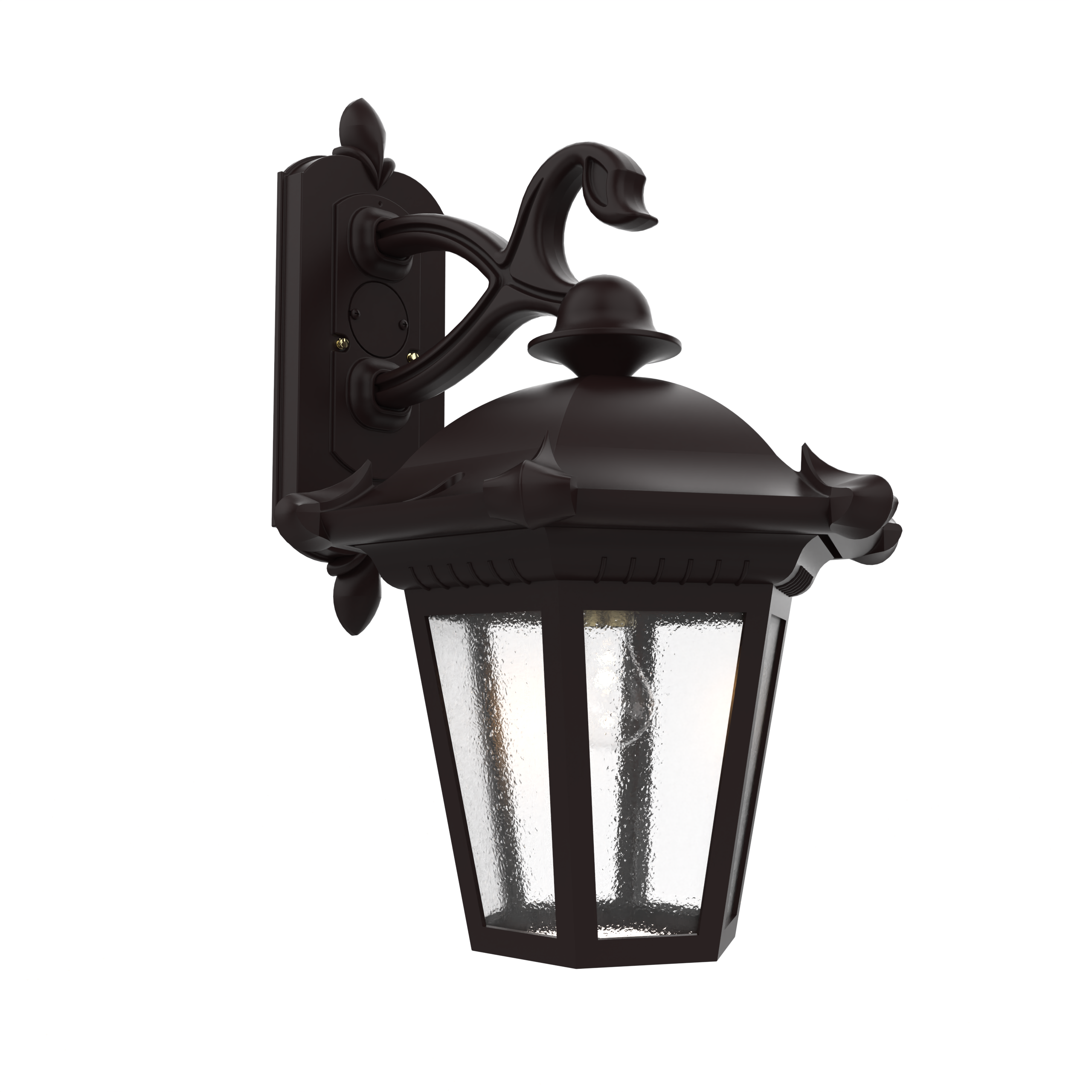 Montpellier - Wall mount down open bottom large format - 33311