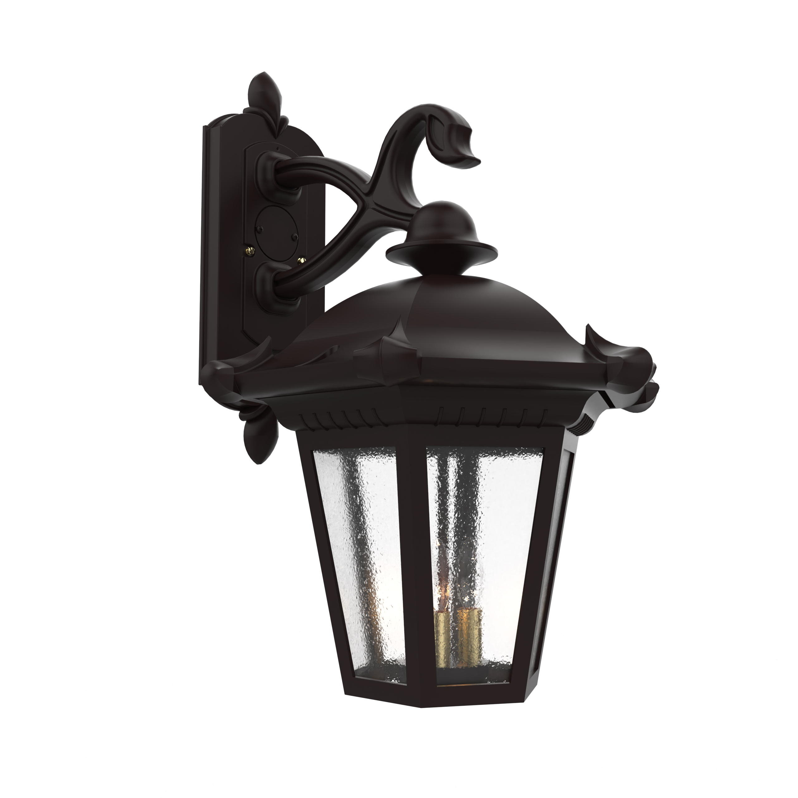 Montpellier - Wall mount down open bottom large format - 33311