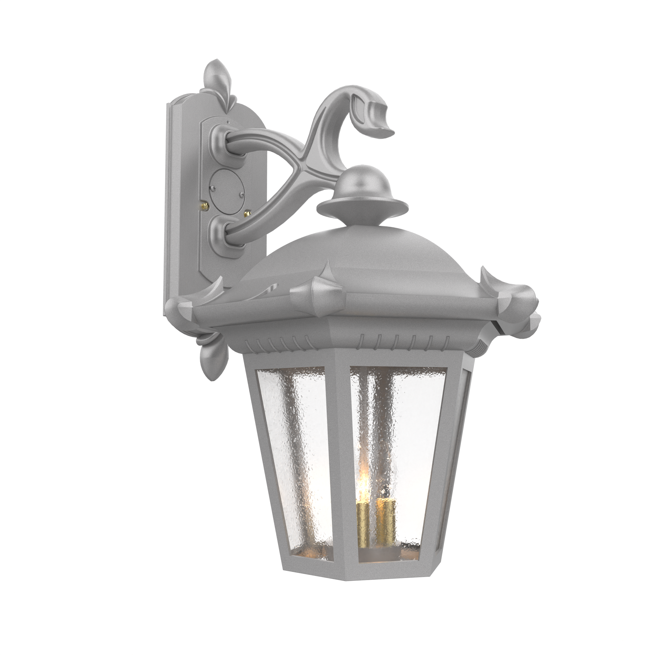 Montpellier - Wall mount down open bottom large format - 33311