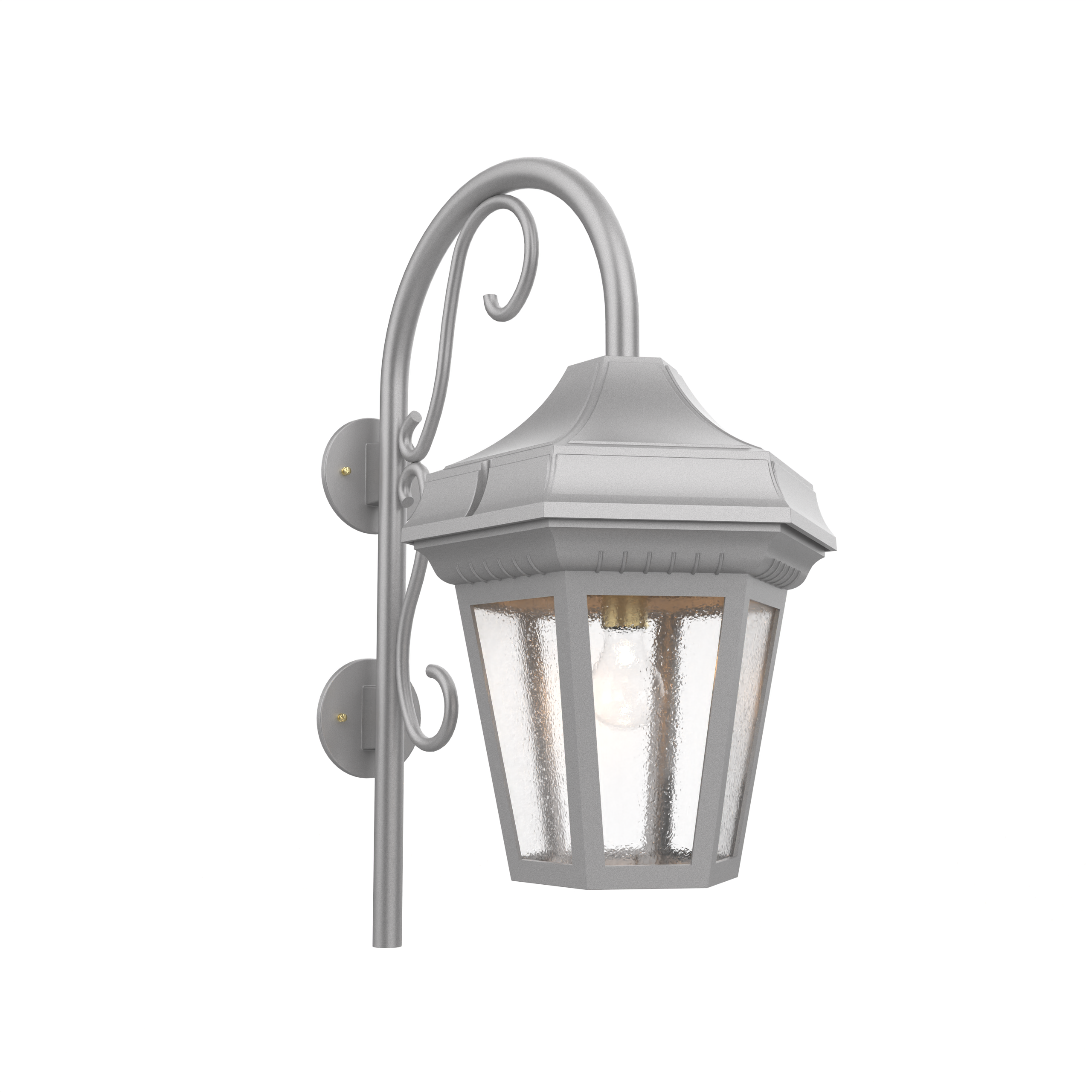 Oxford - Luminaire mural extérieur montage vers le bas avec canne fond ouvert format grand - 34893