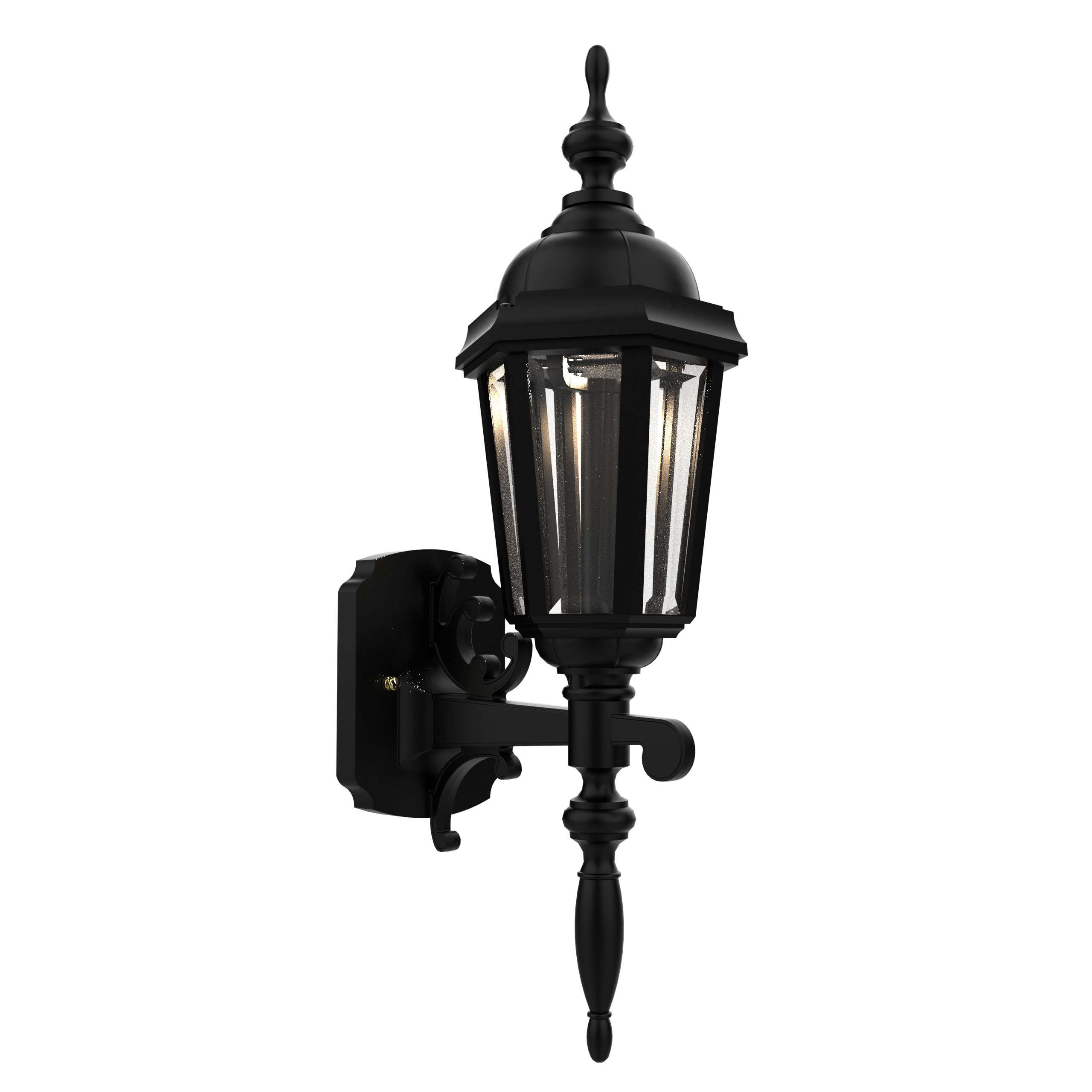 Vintage II - Wall mount up with rod small - 81006