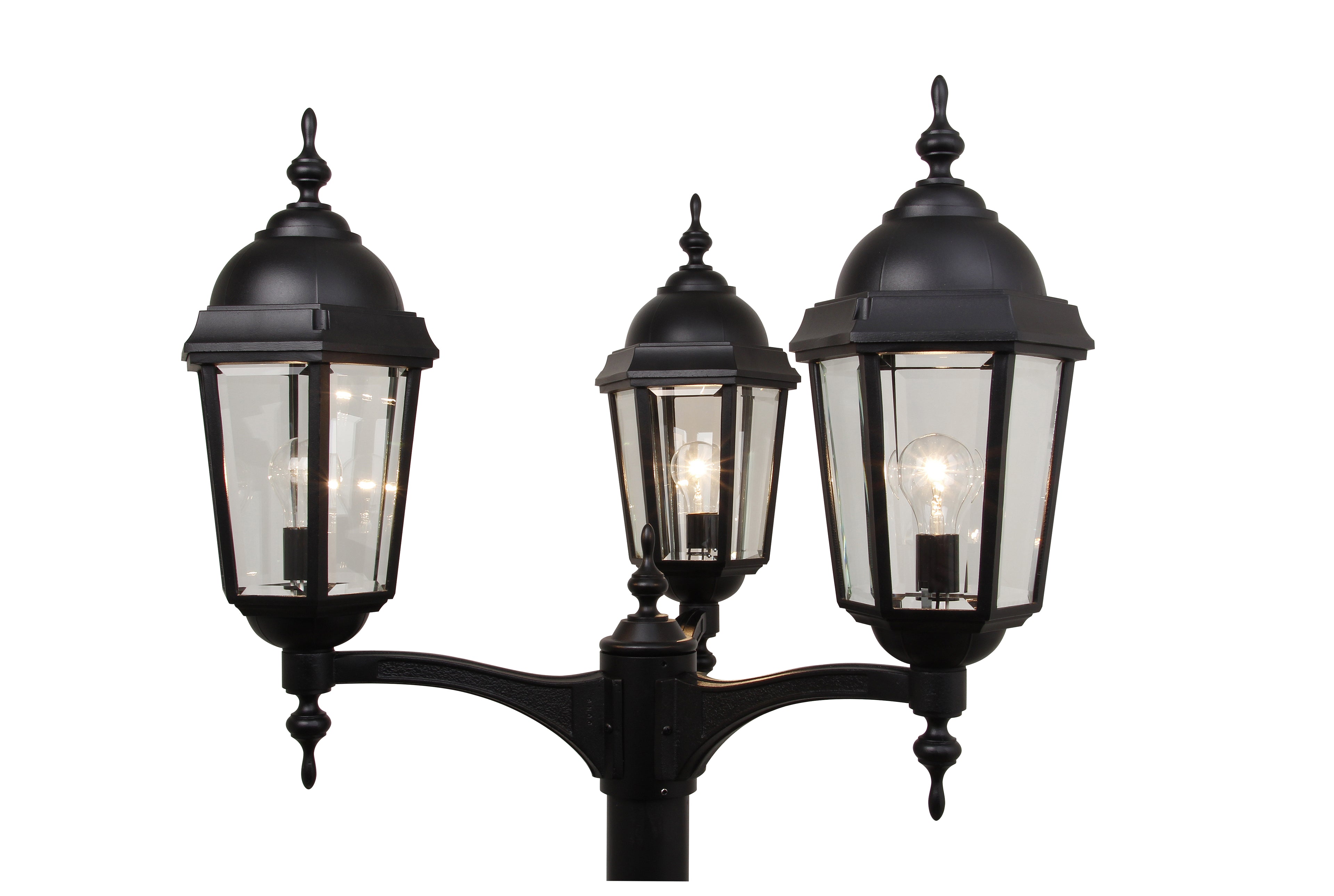 Vintage II - 3 Head Mount for Large Post - 81085