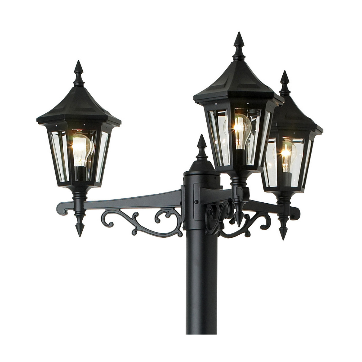 Elegant - Three Head Up Post Mount - 81483_3V