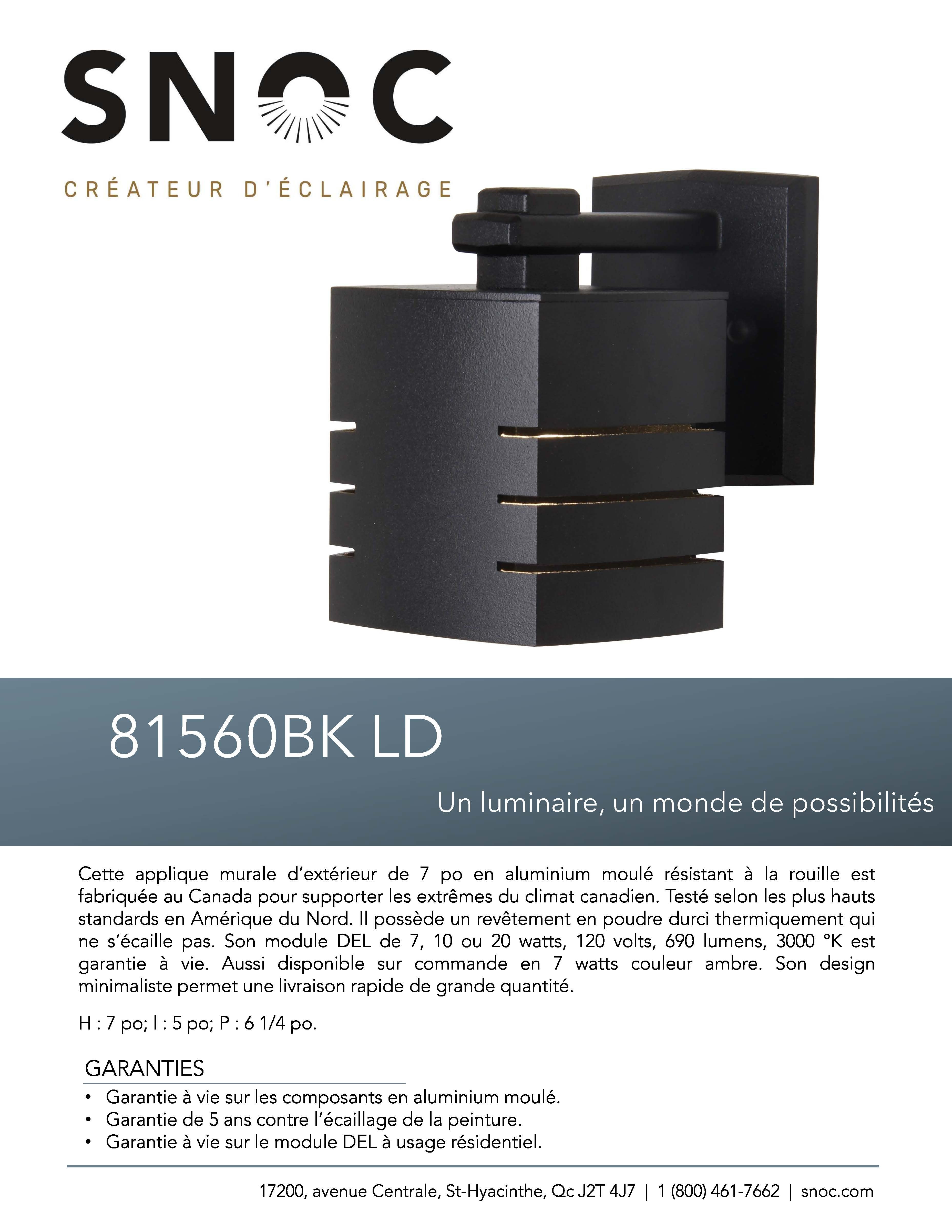 Profile Wall 7 IN - LED 7W-3000K - 81560