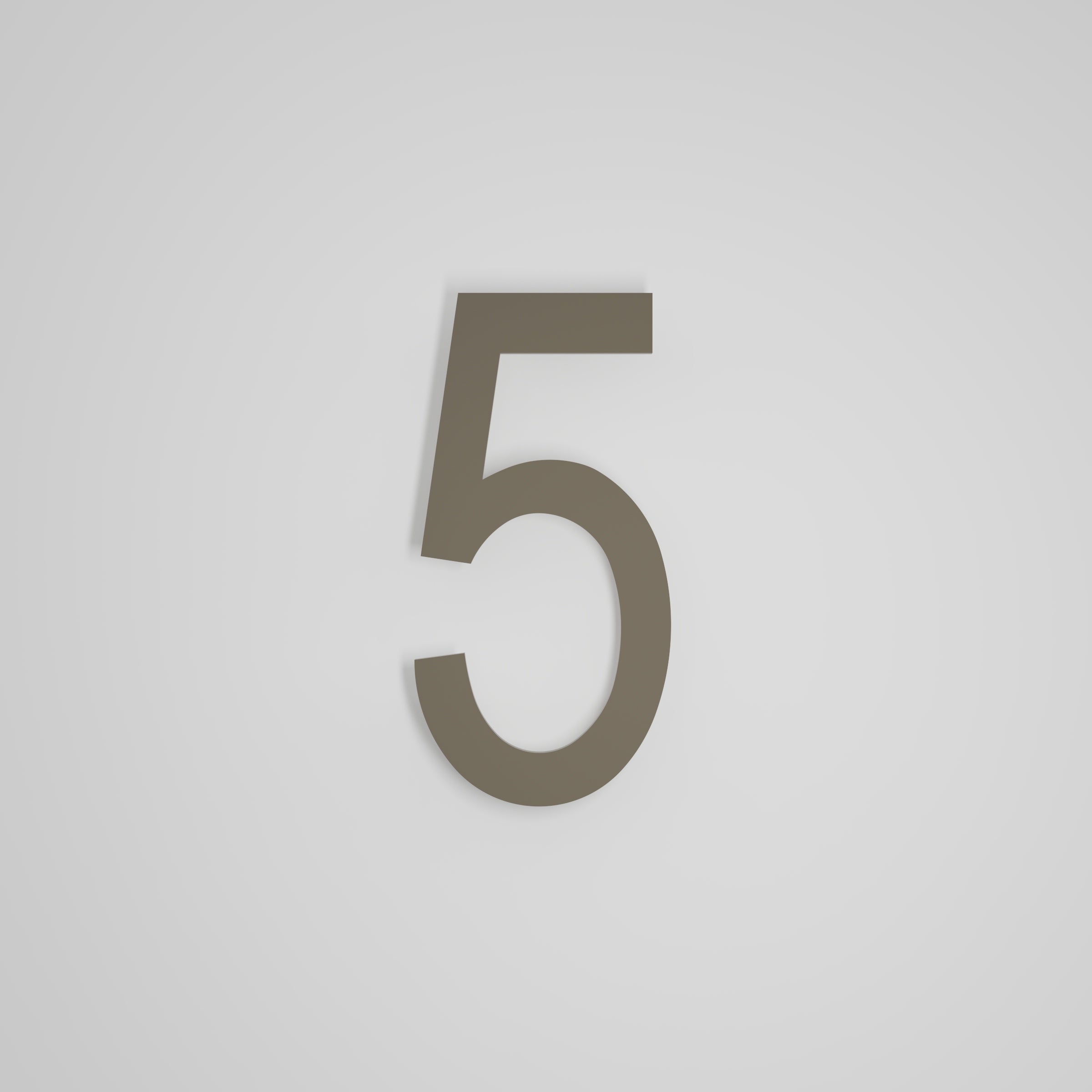 10 inch Floating Address Numbers