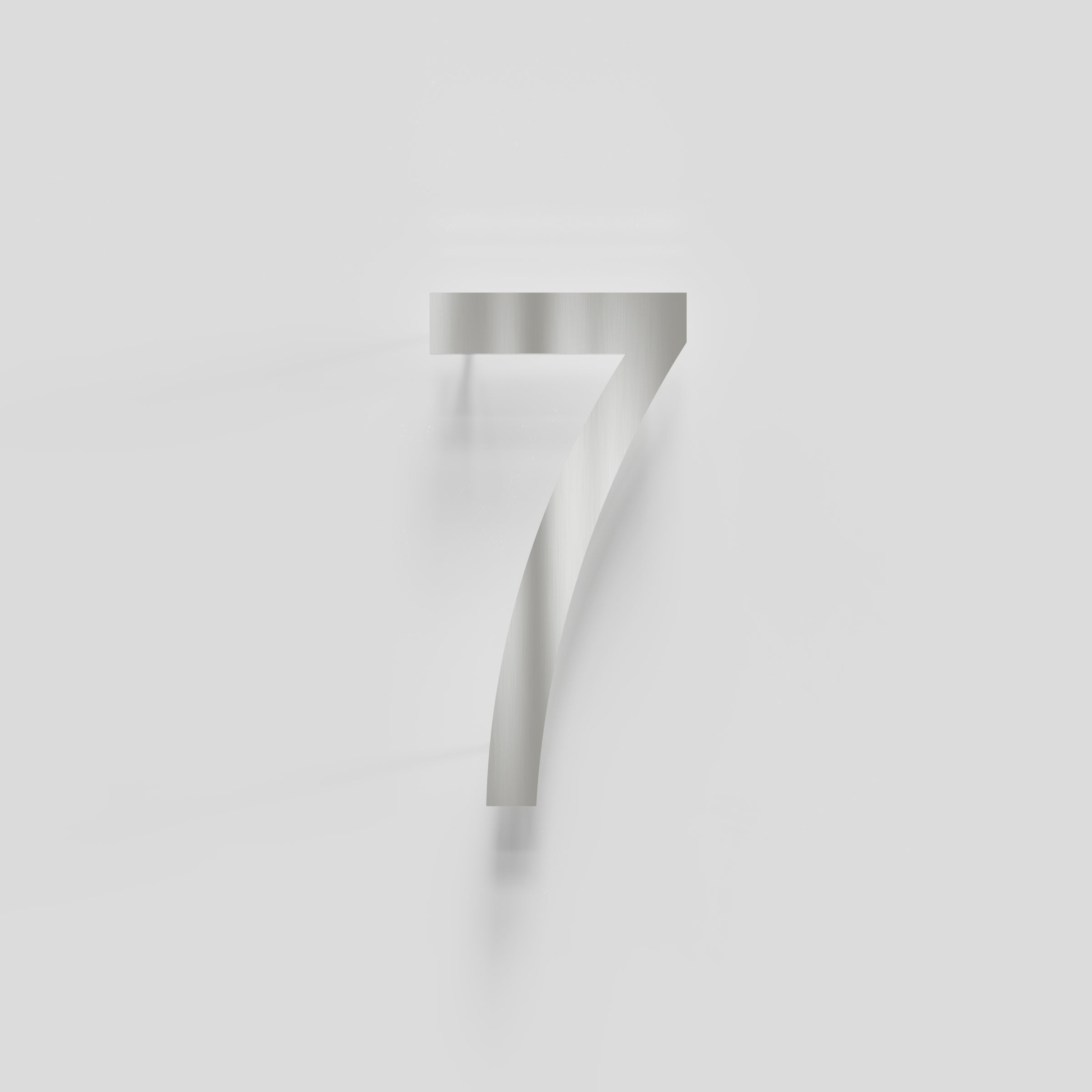 10 inch Floating Address Numbers