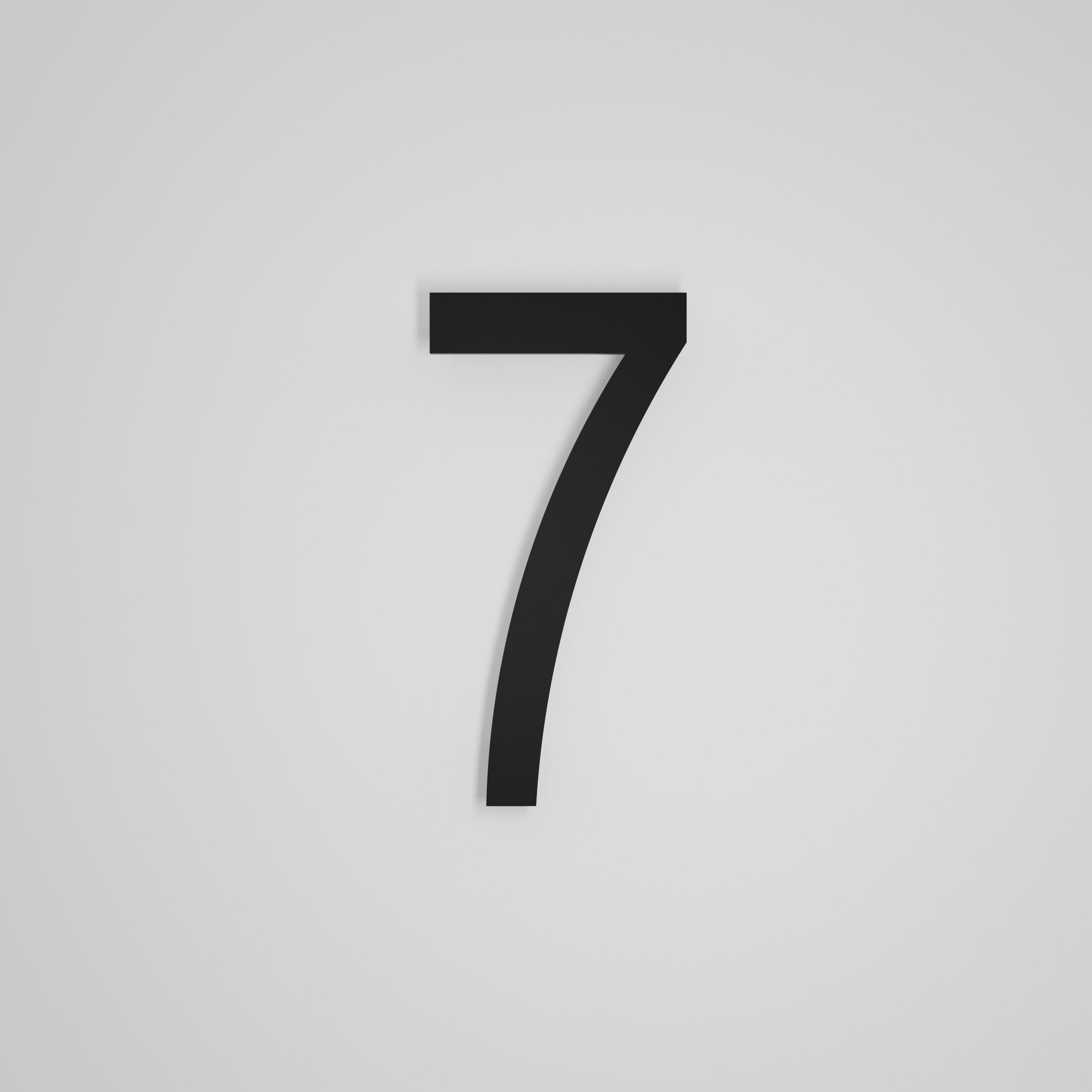 10 inch Floating Address Numbers