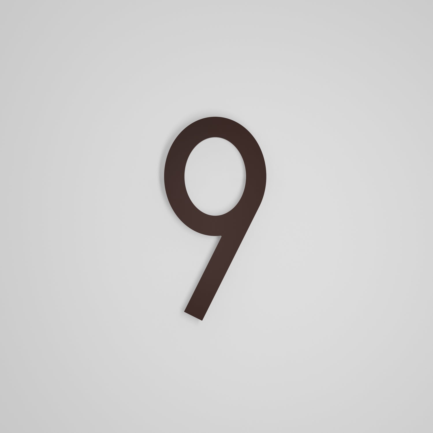 10 inch Floating Address Numbers