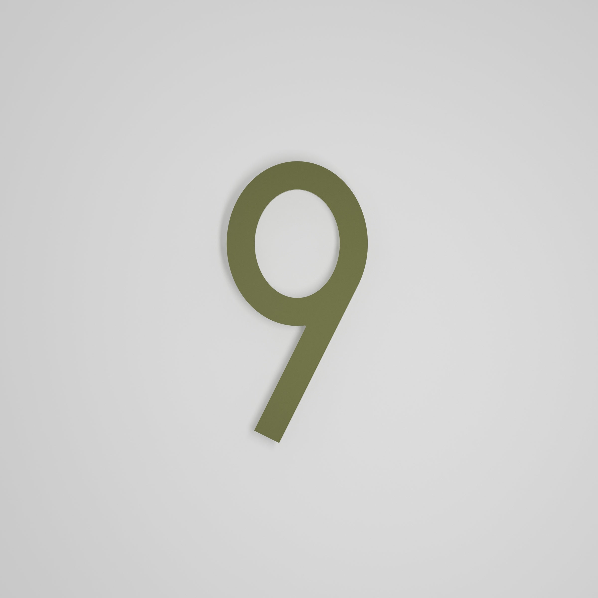 10 inch Floating Address Numbers