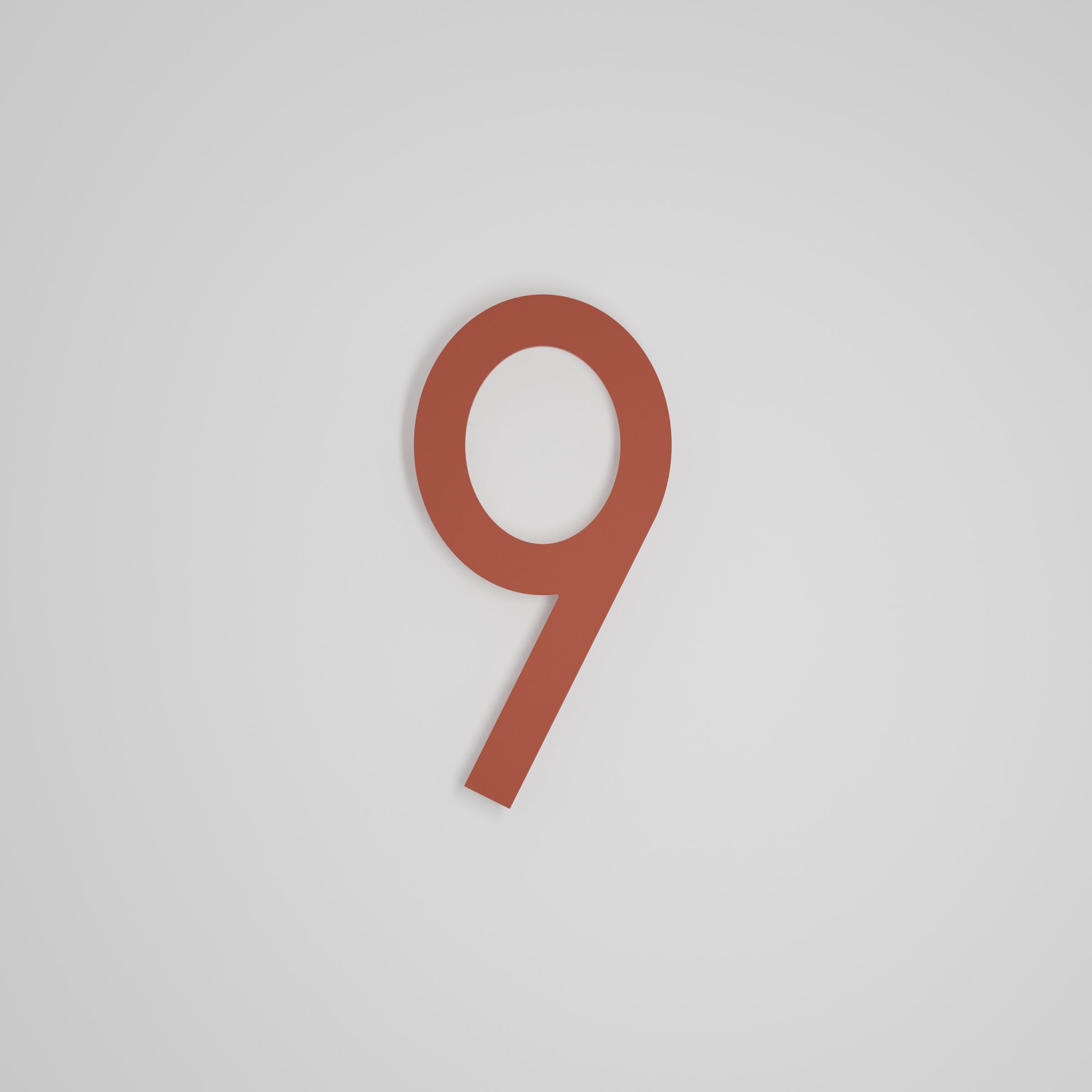 10 inch Floating Address Numbers