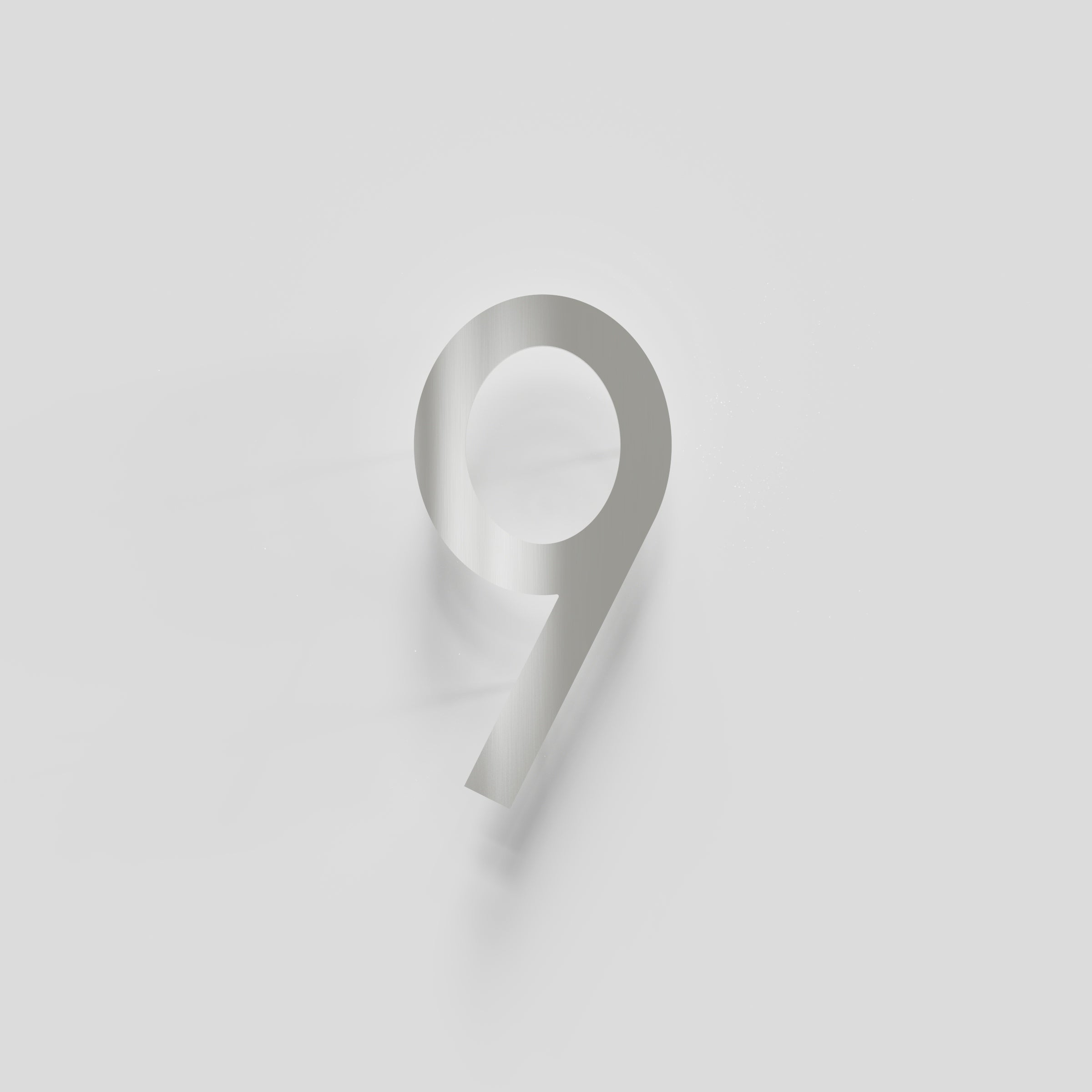 10 inch Floating Address Numbers