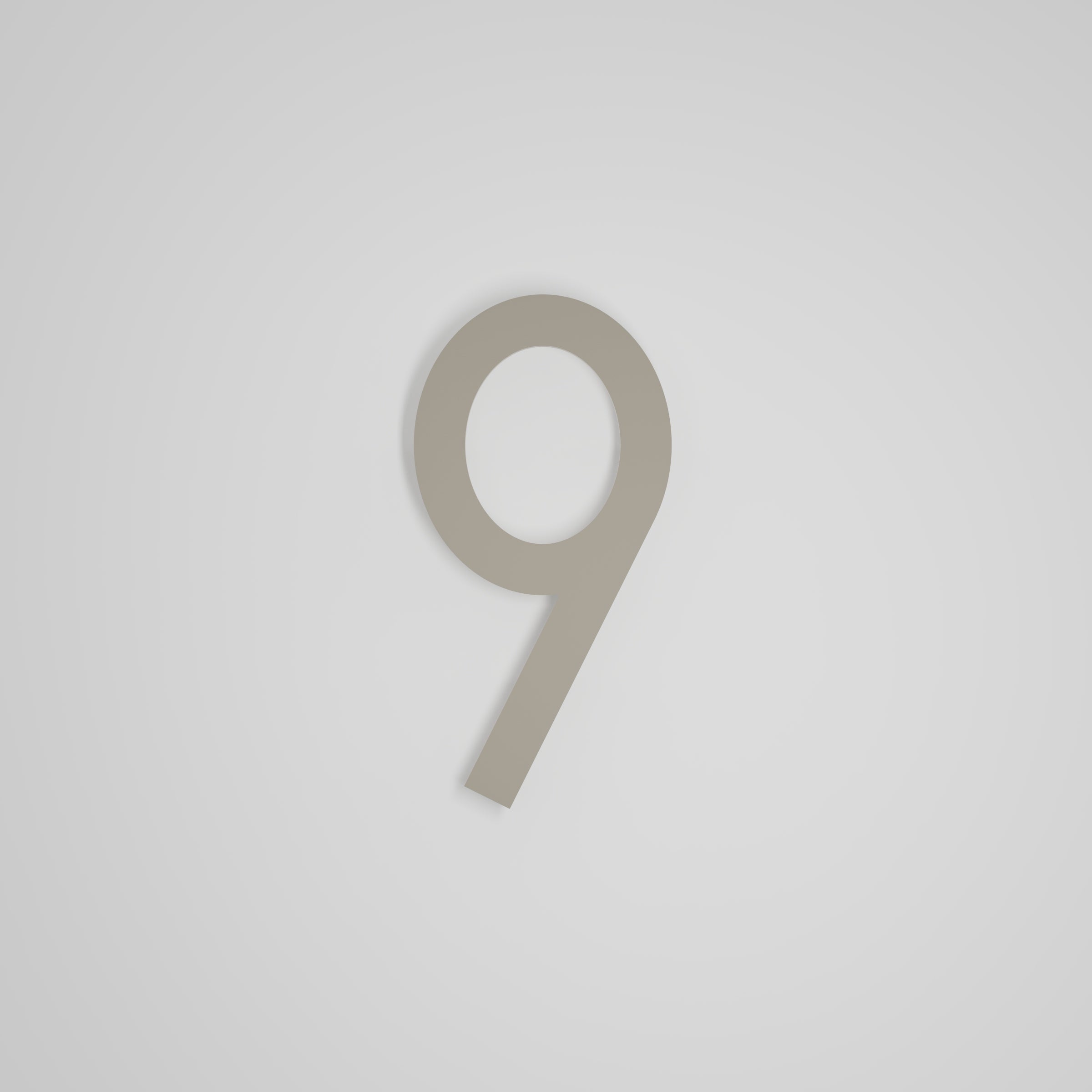 10 inch Floating Address Numbers