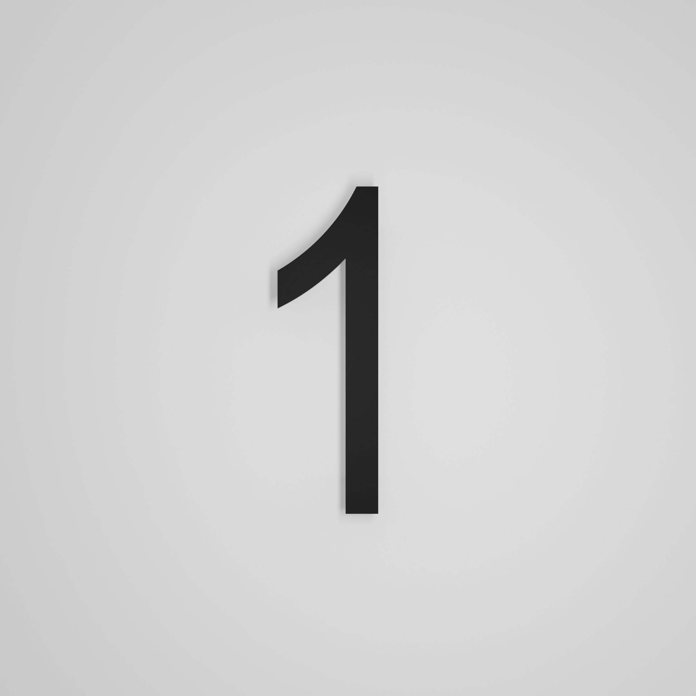10 inch Floating Address Numbers