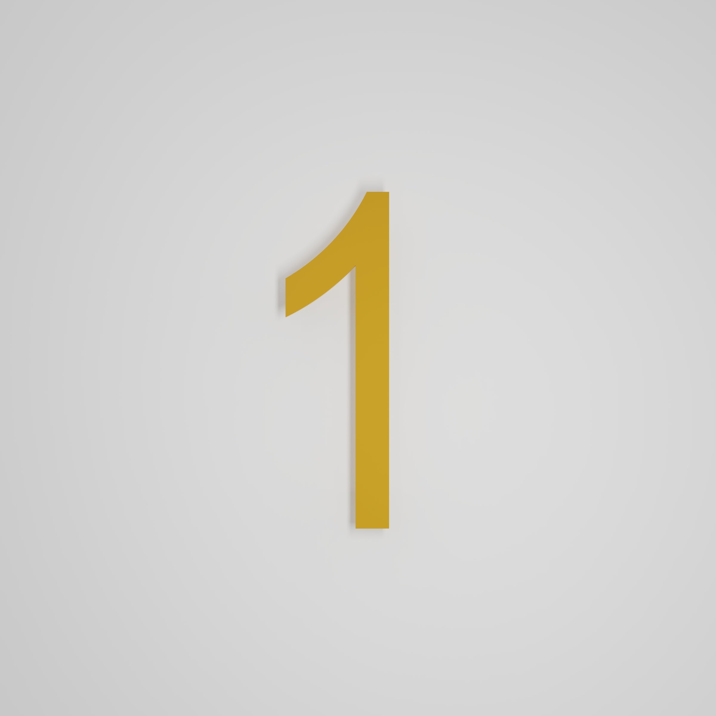 10 inch Floating Address Numbers