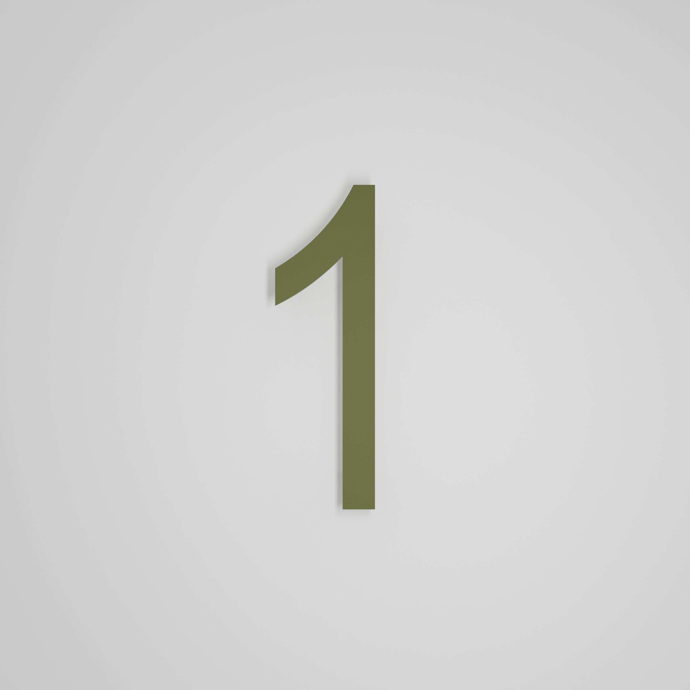 10 inch Floating Address Numbers
