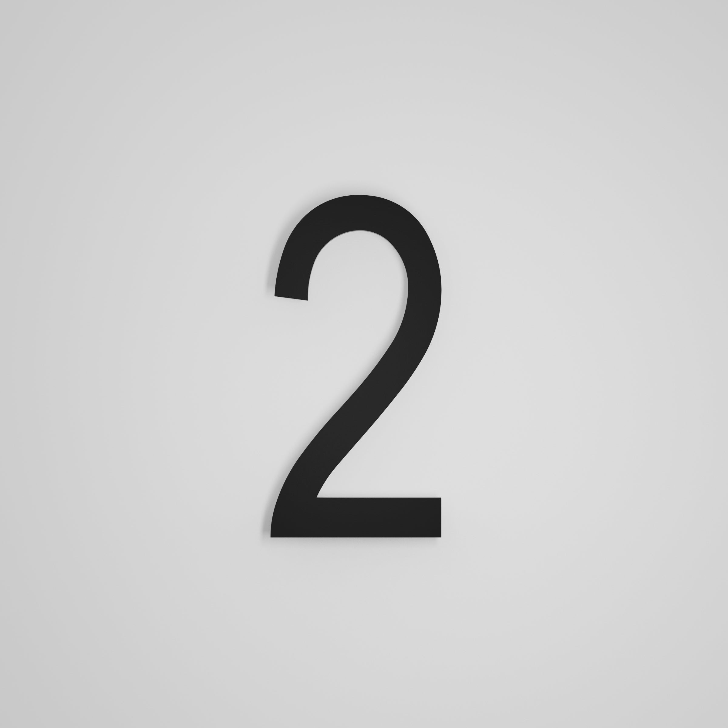 10 inch Floating Address Numbers