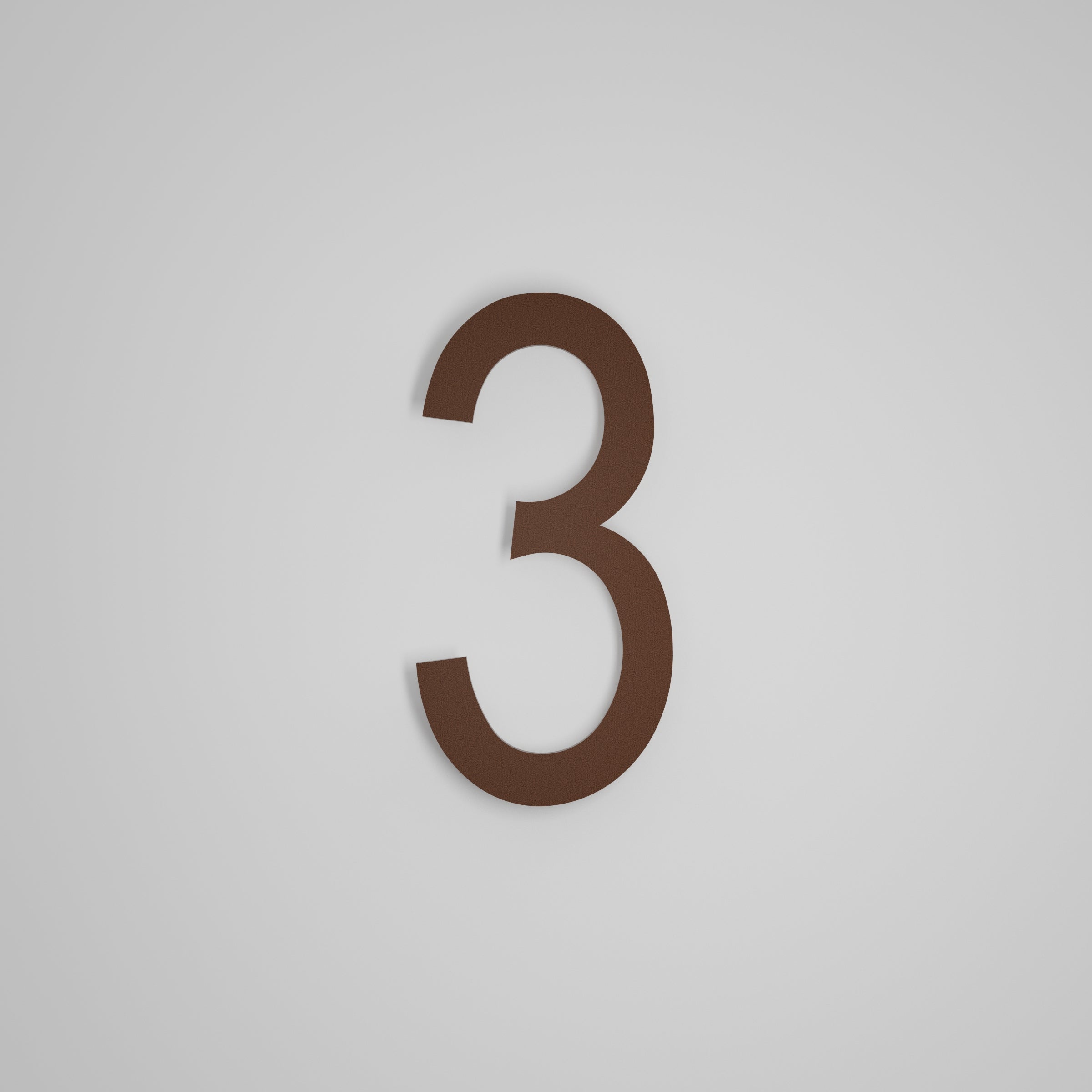 10 inch Floating Address Numbers