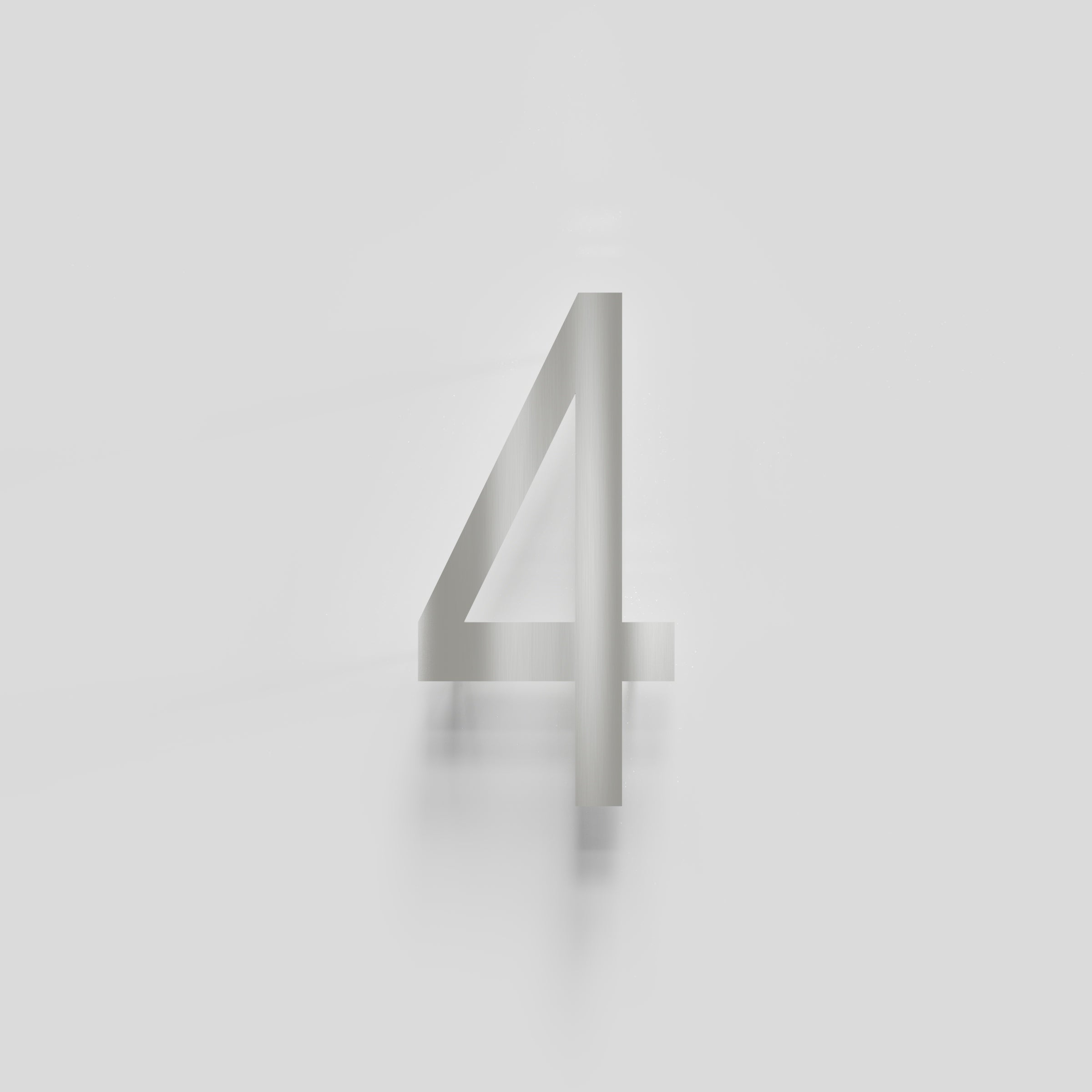 10 inch Floating Address Numbers