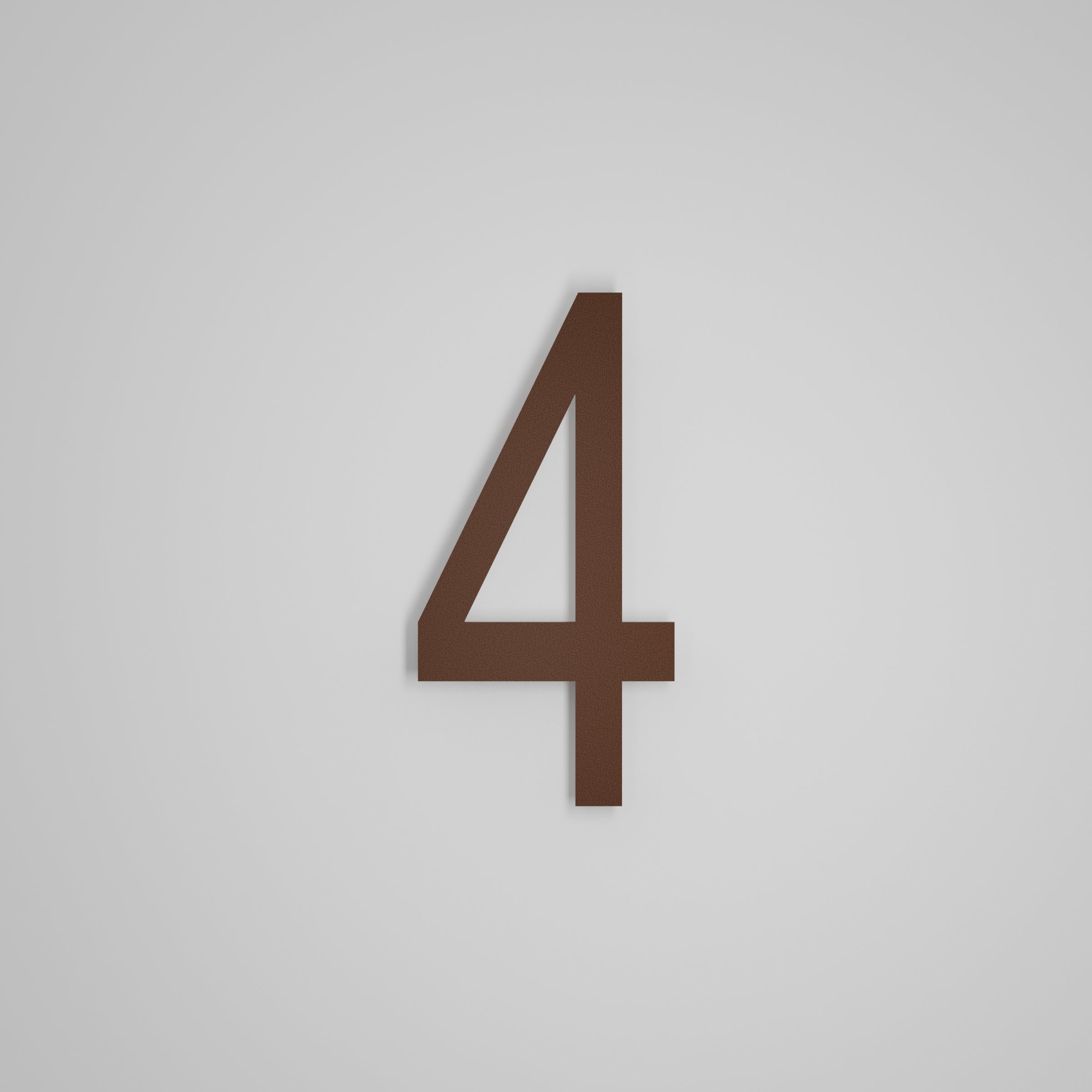 10 inch Floating Address Numbers