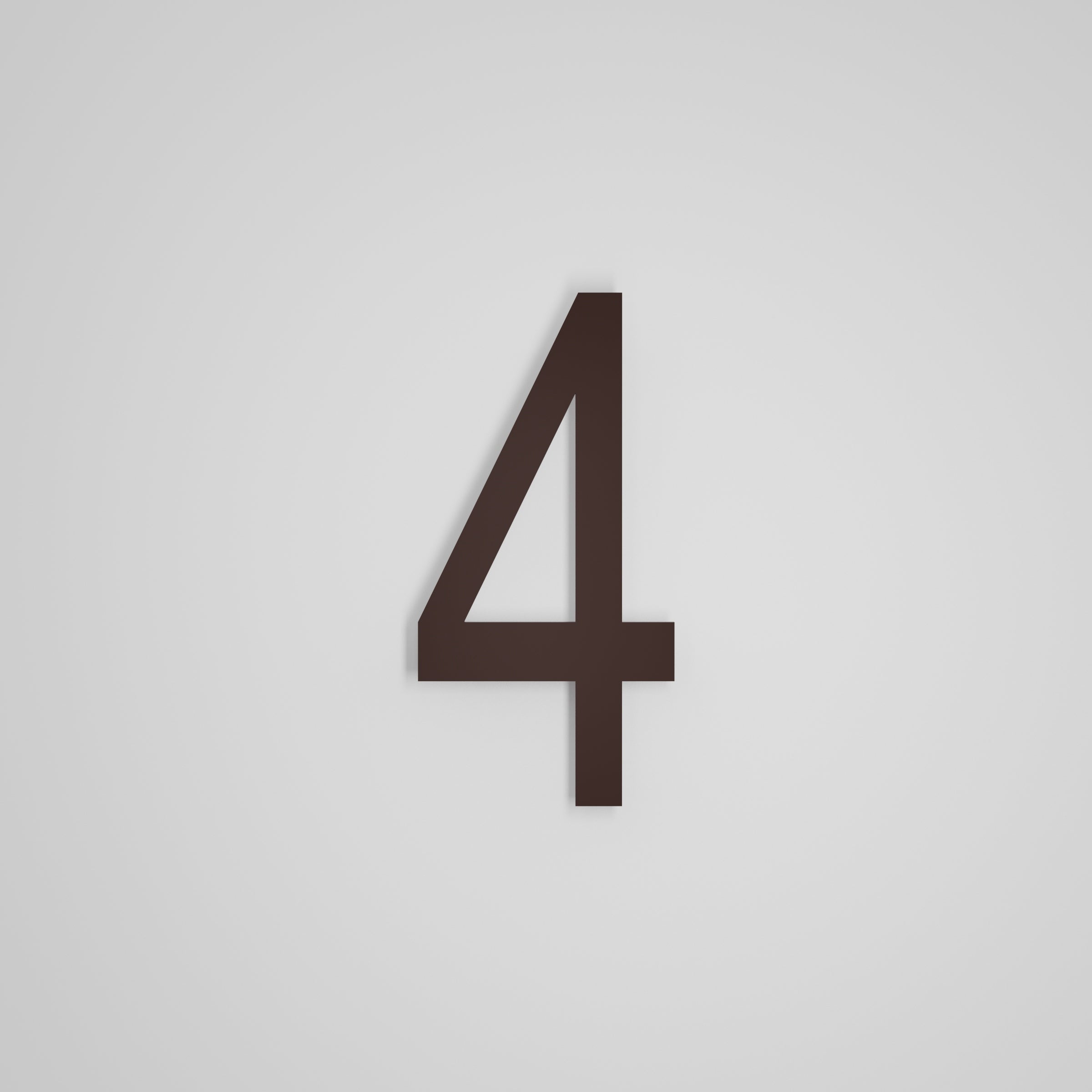 10 inch Floating Address Numbers