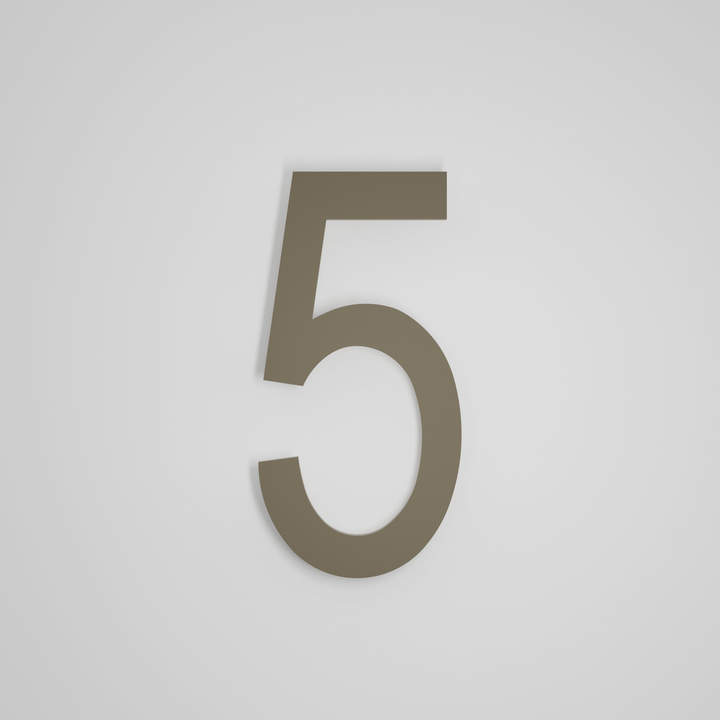 12 inch Floating Address Numbers