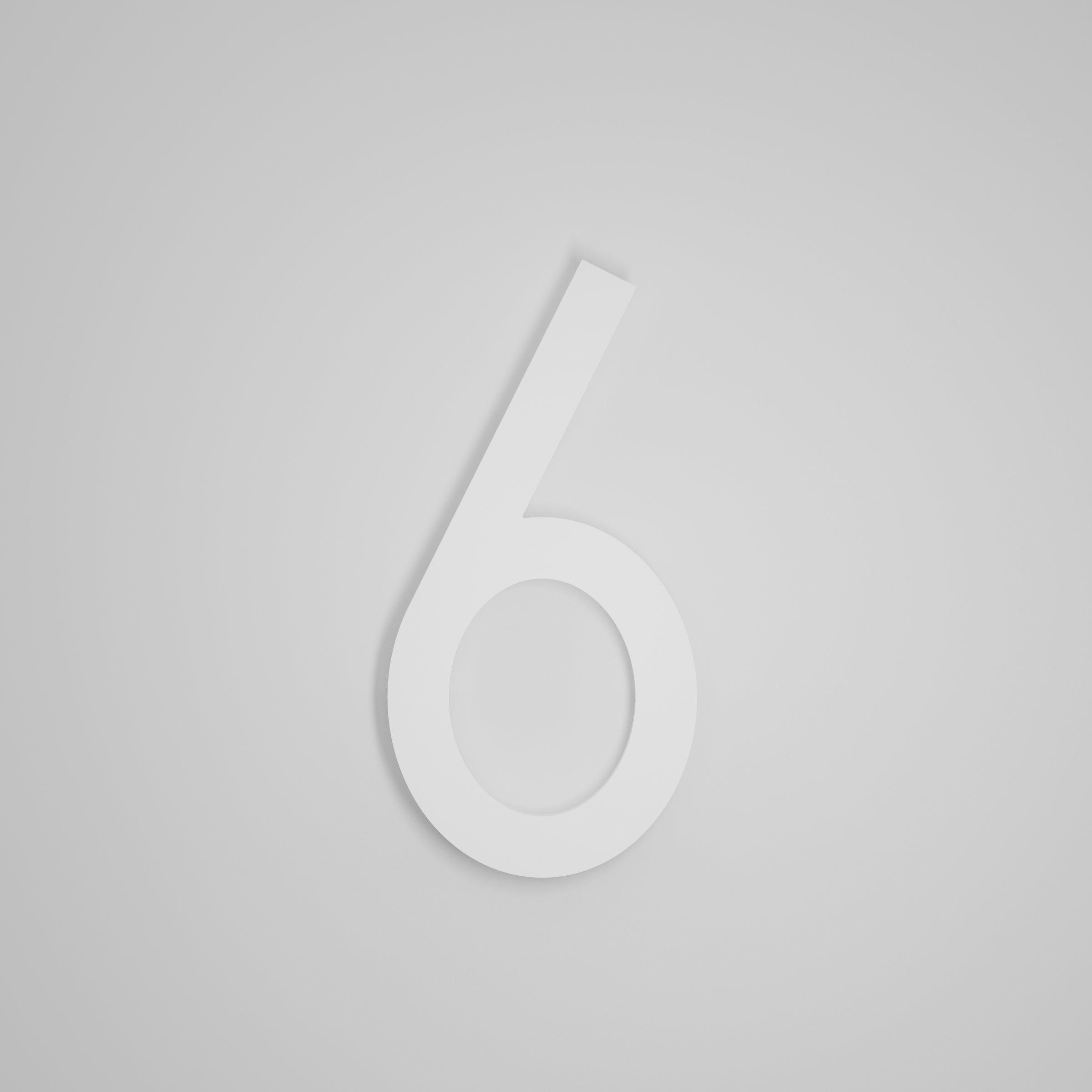 12 inch Floating Address Numbers