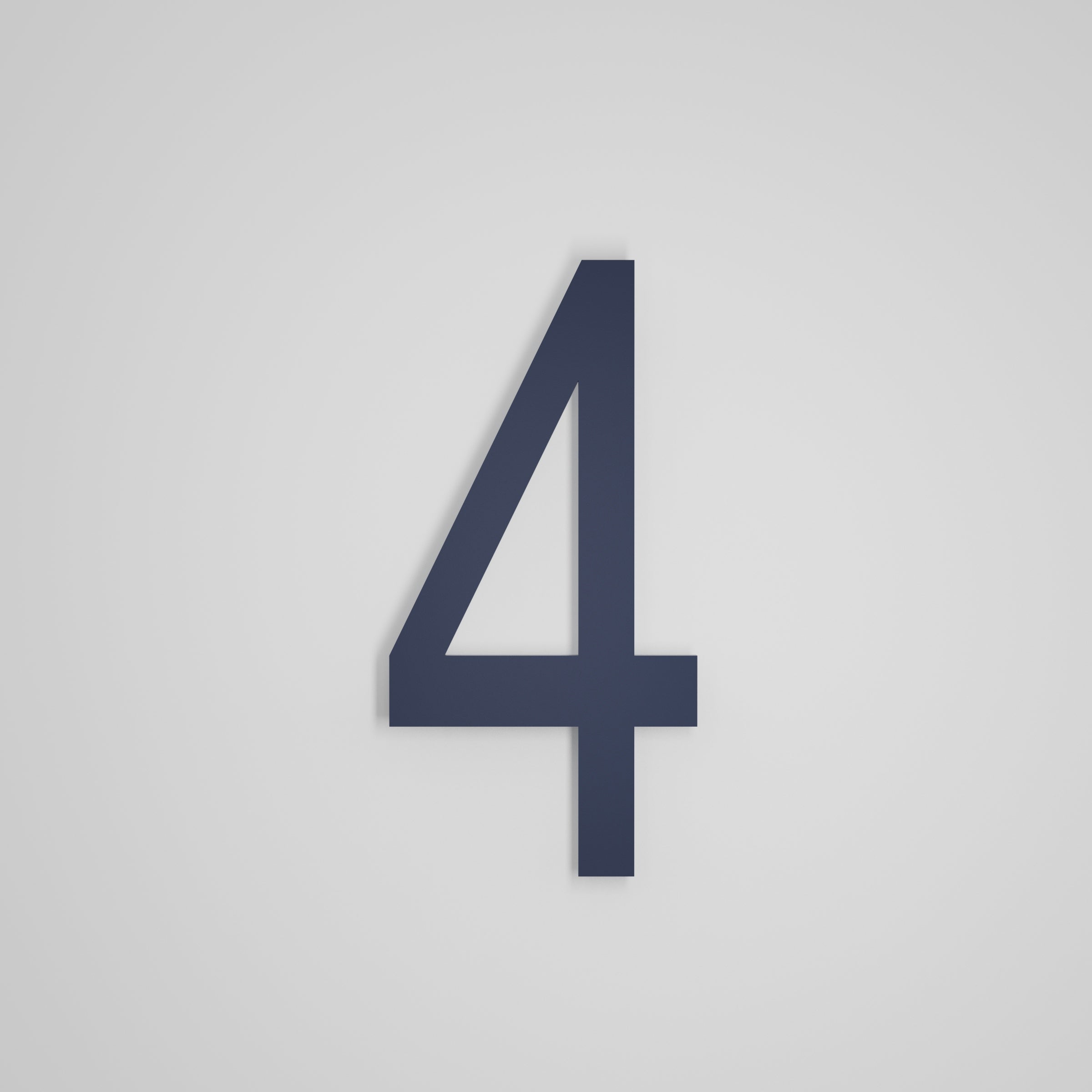 12 inch Floating Address Numbers