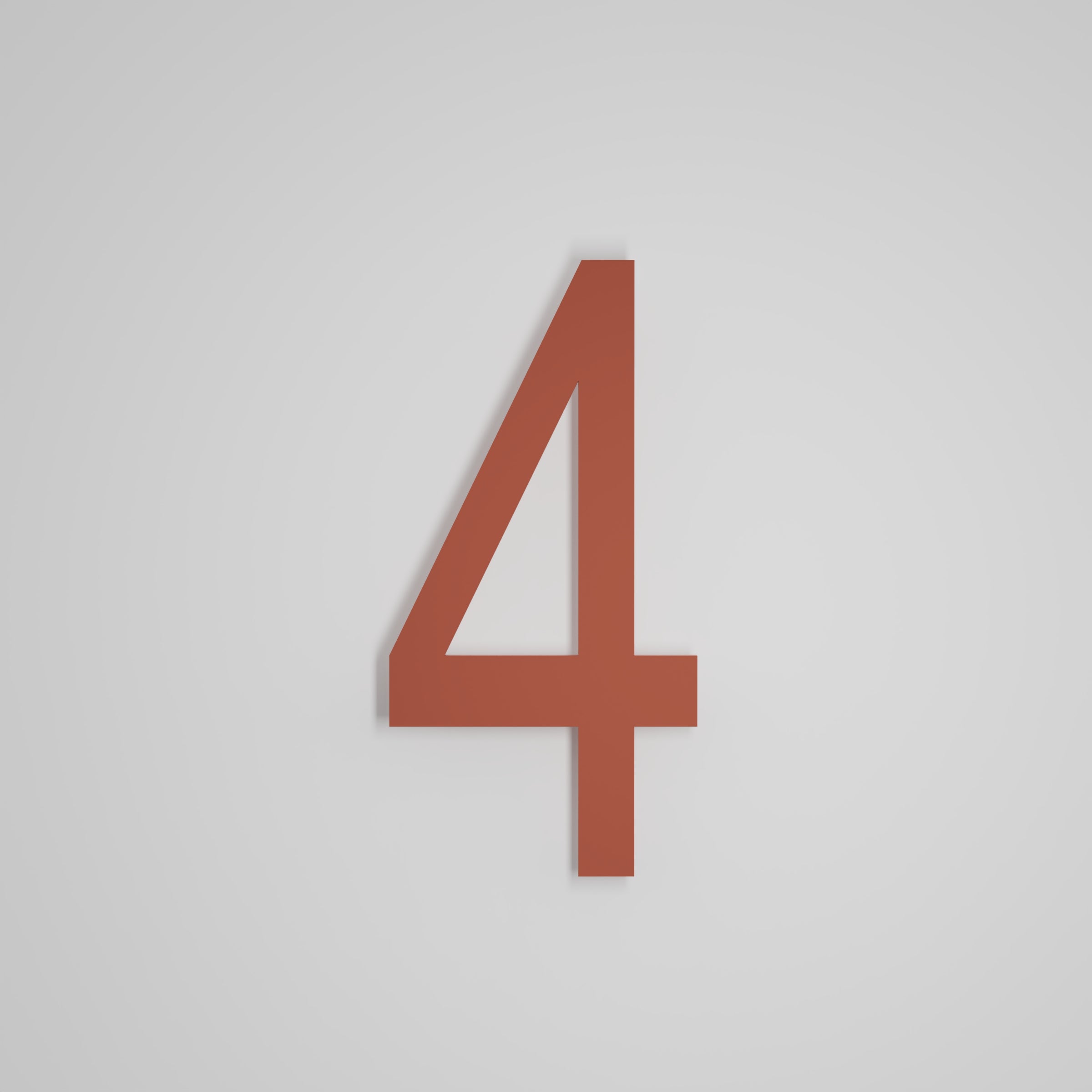 12 inch Floating Address Numbers