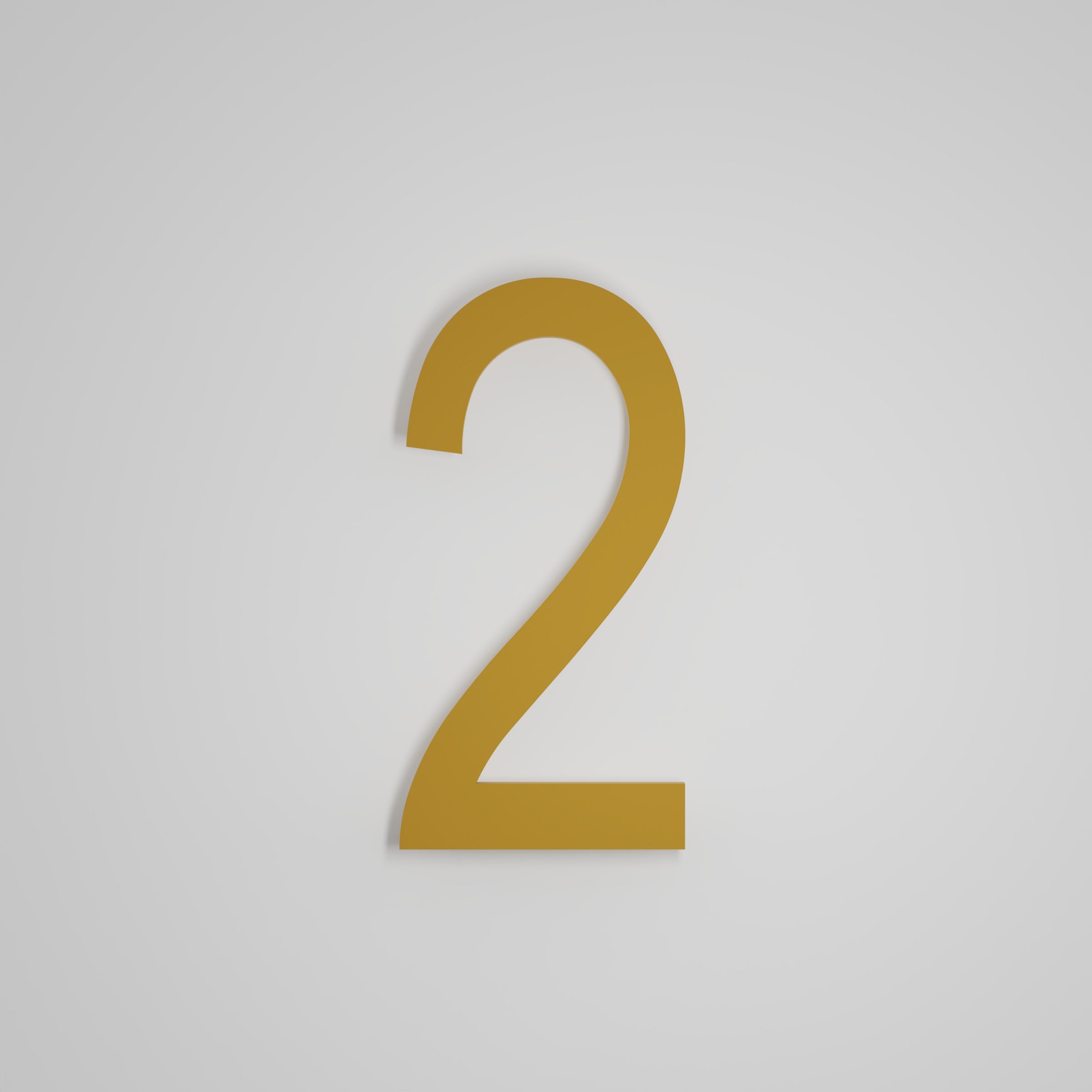 12 inch Floating Address Numbers