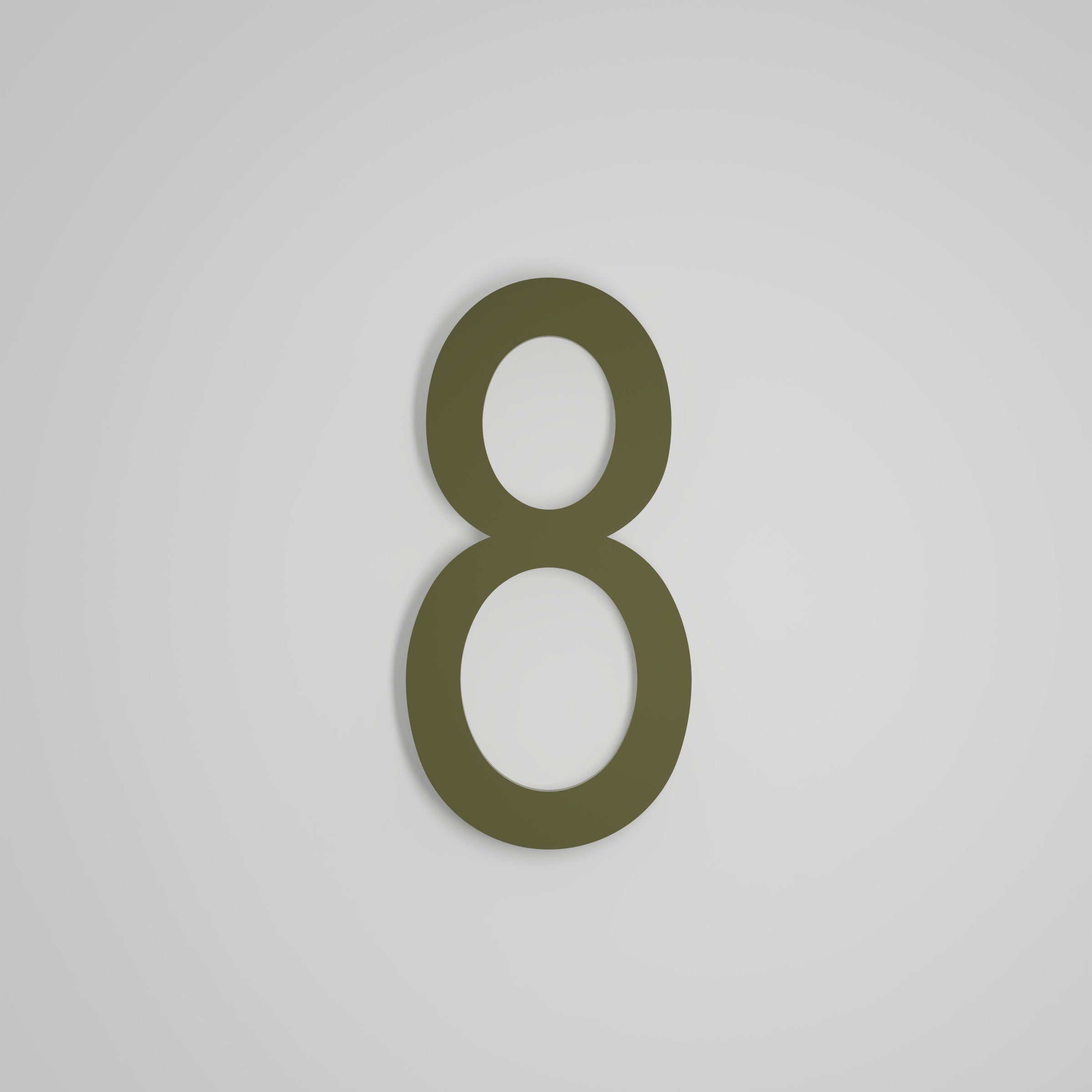 12 inch Floating Address Numbers