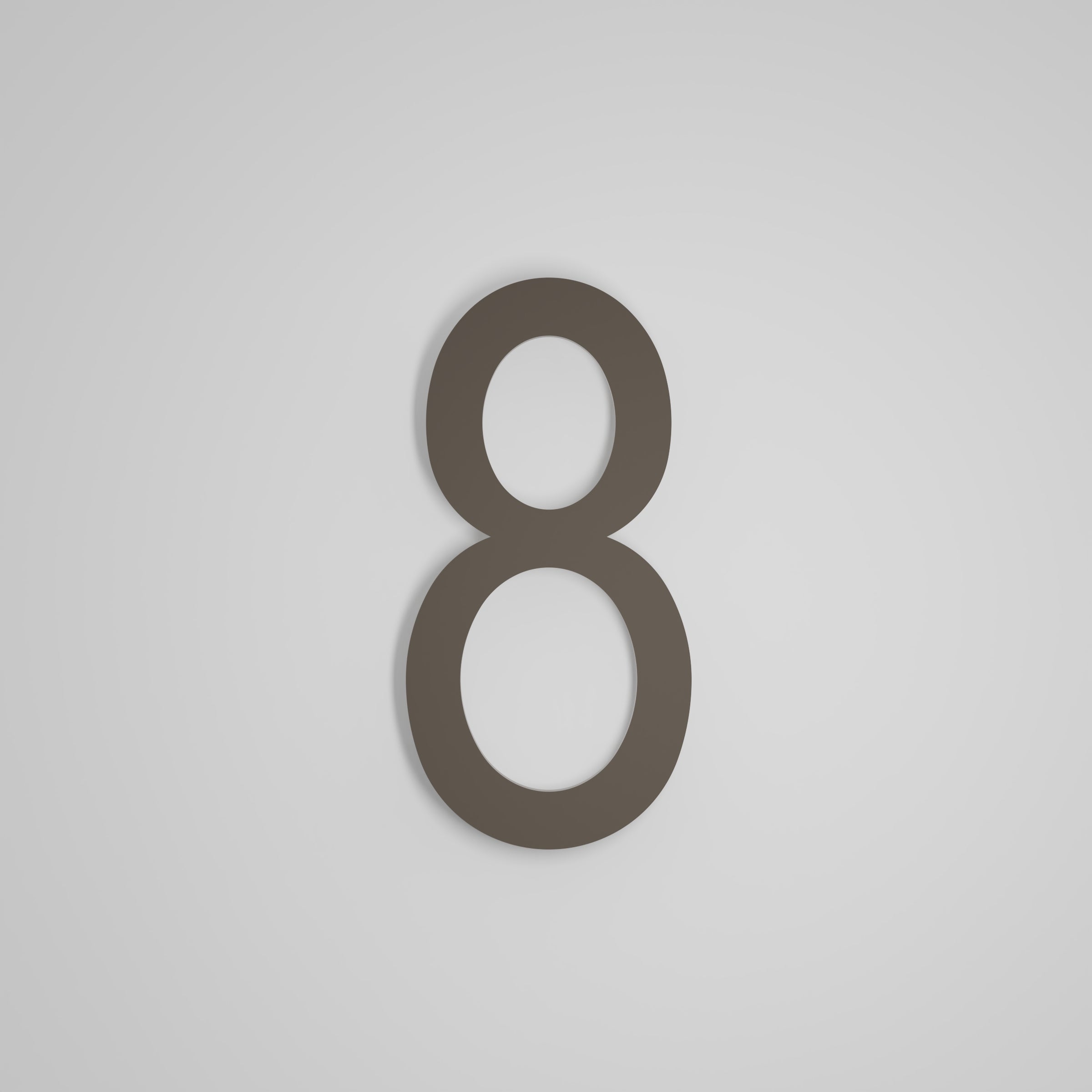 12 inch Floating Address Numbers