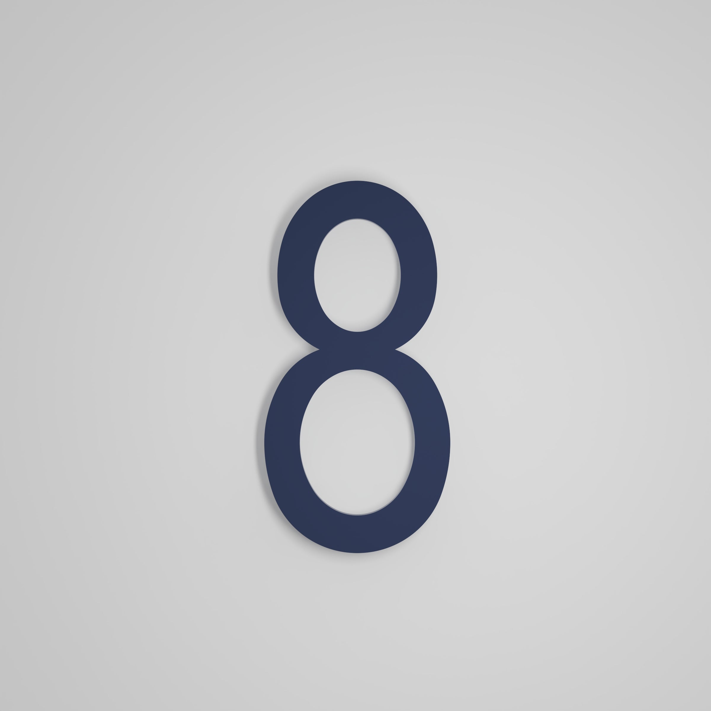 12 inch Floating Address Numbers