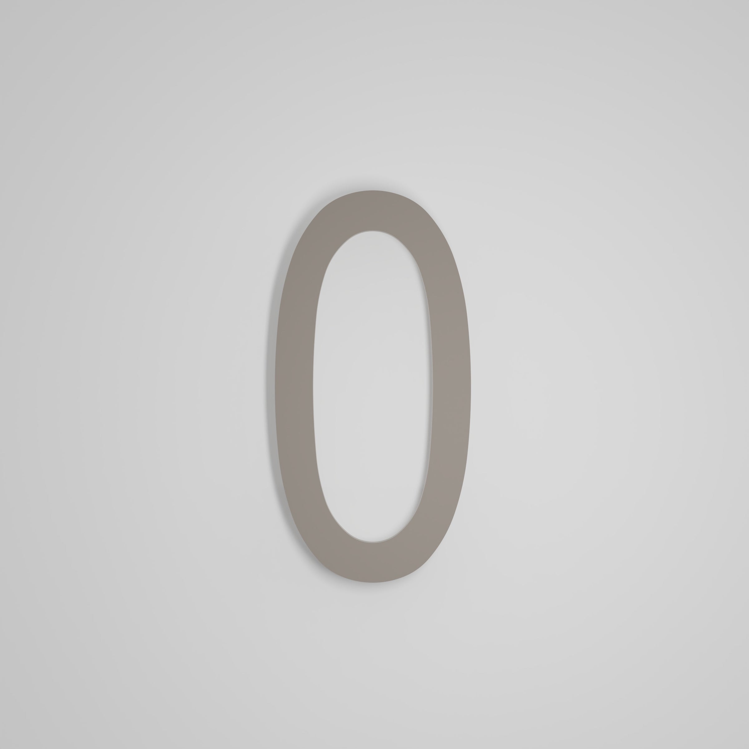 12 inch Floating Address Numbers