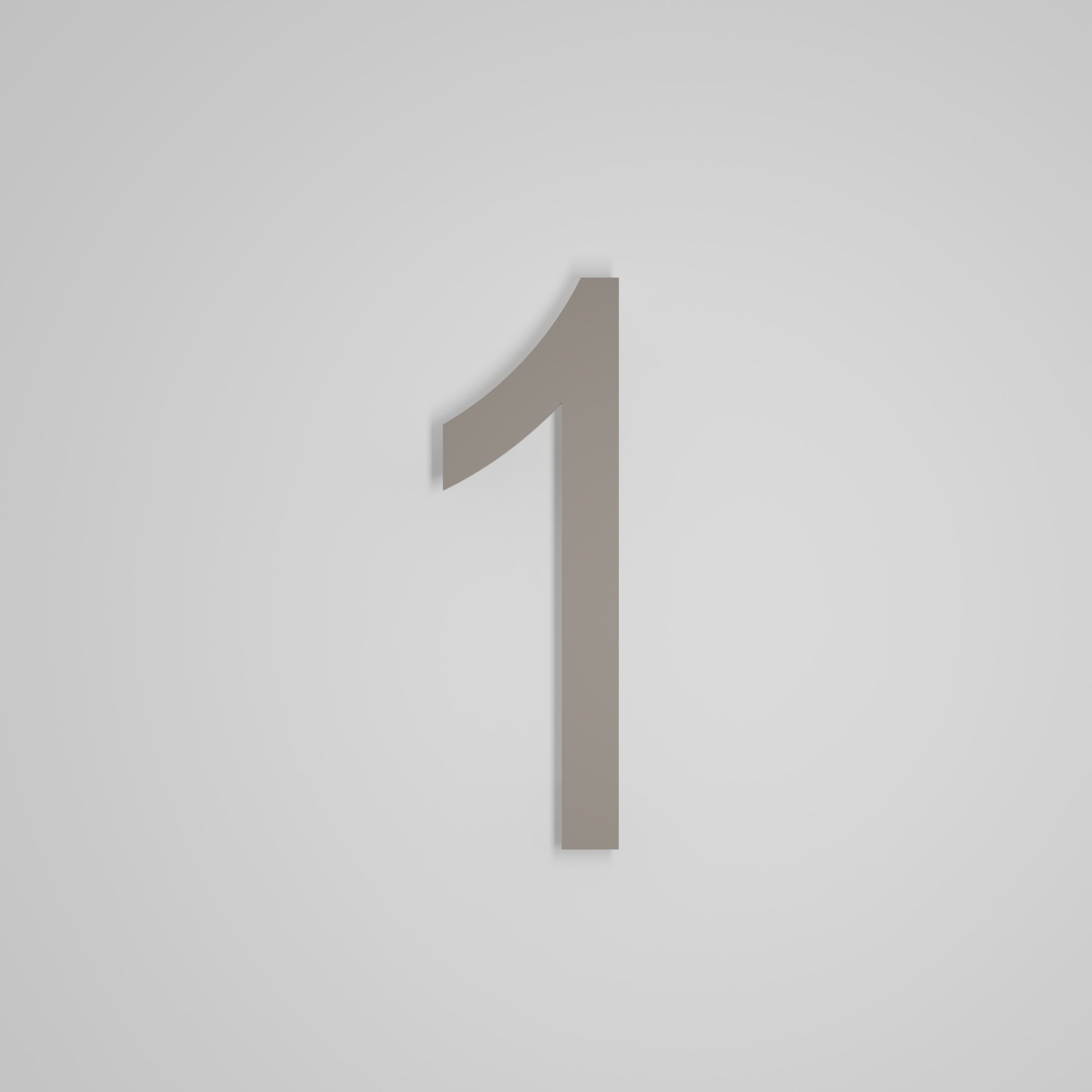 12 inch Floating Address Numbers