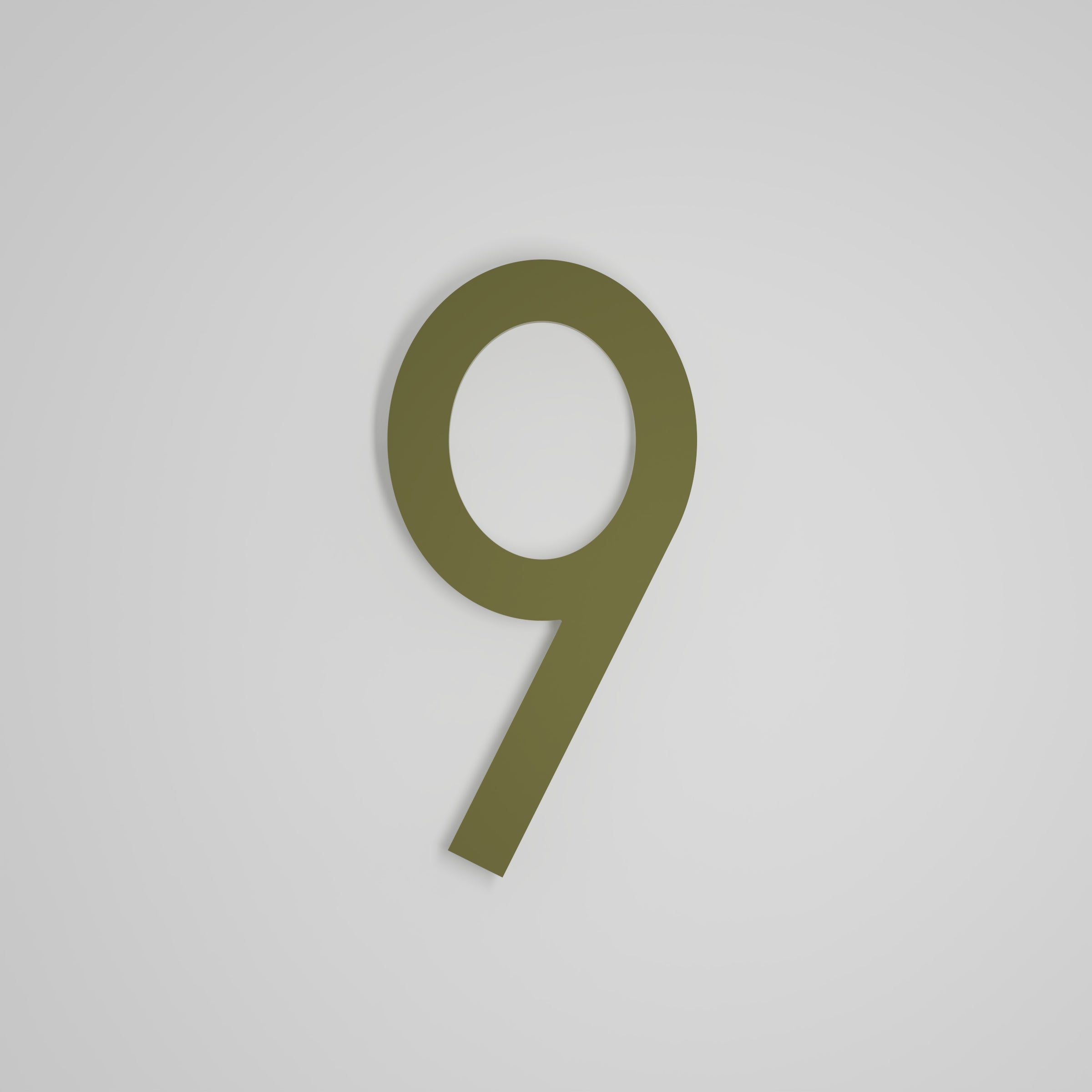 12 inch Floating Address Numbers