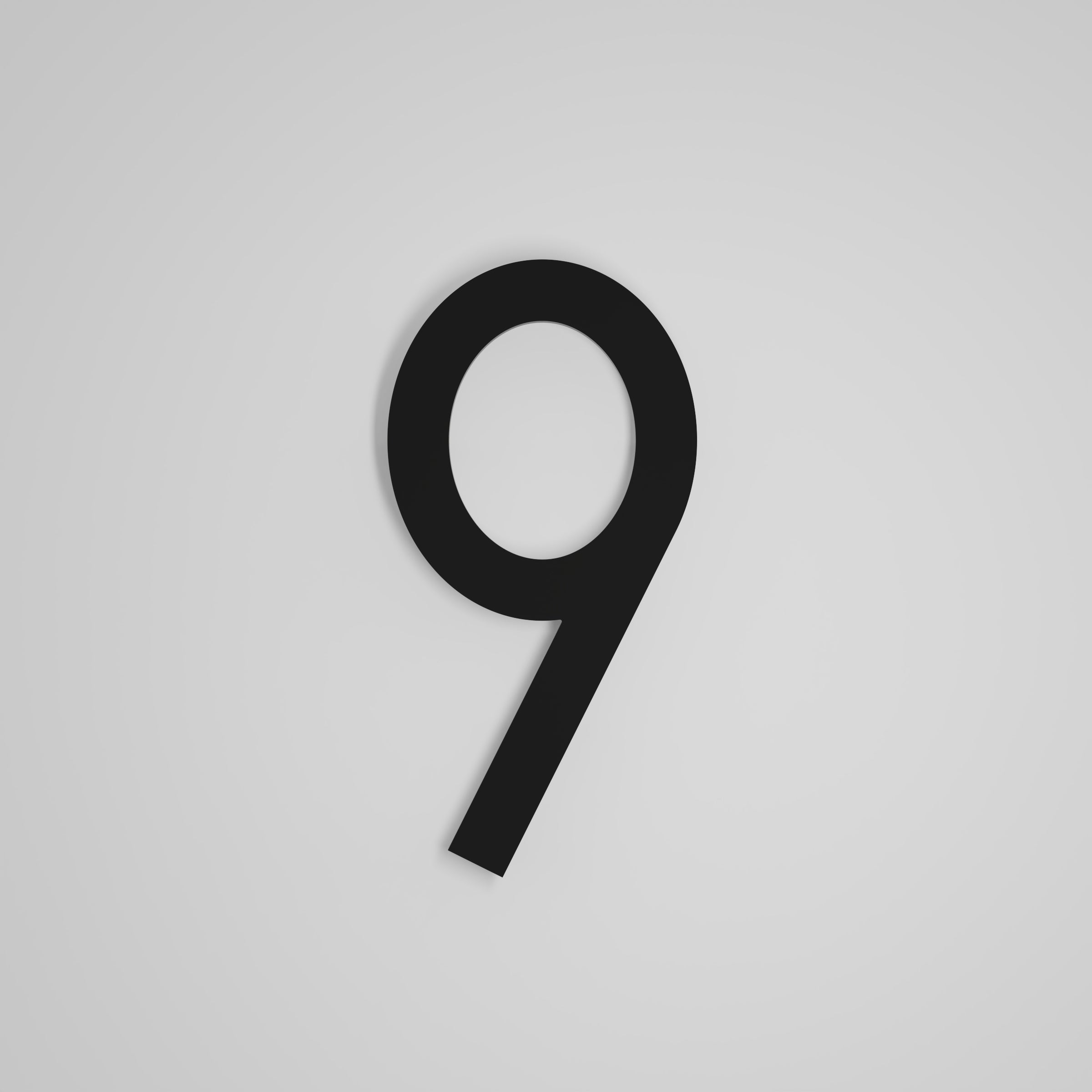 12 inch Floating Address Numbers