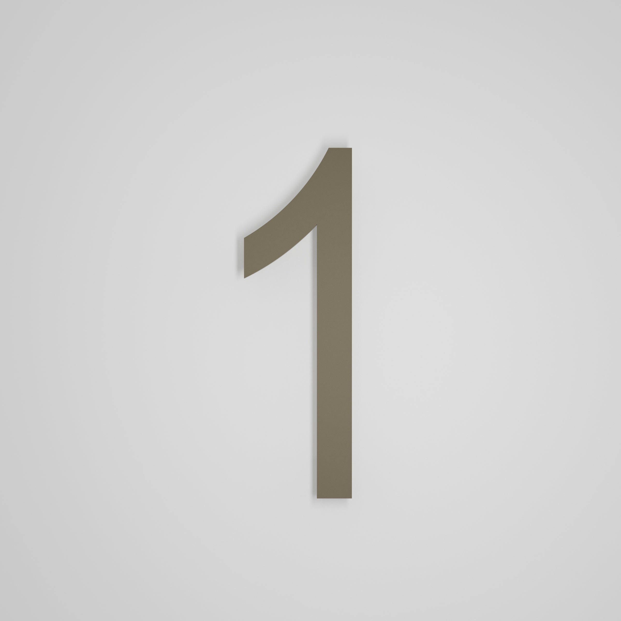 12 inch Floating Address Numbers