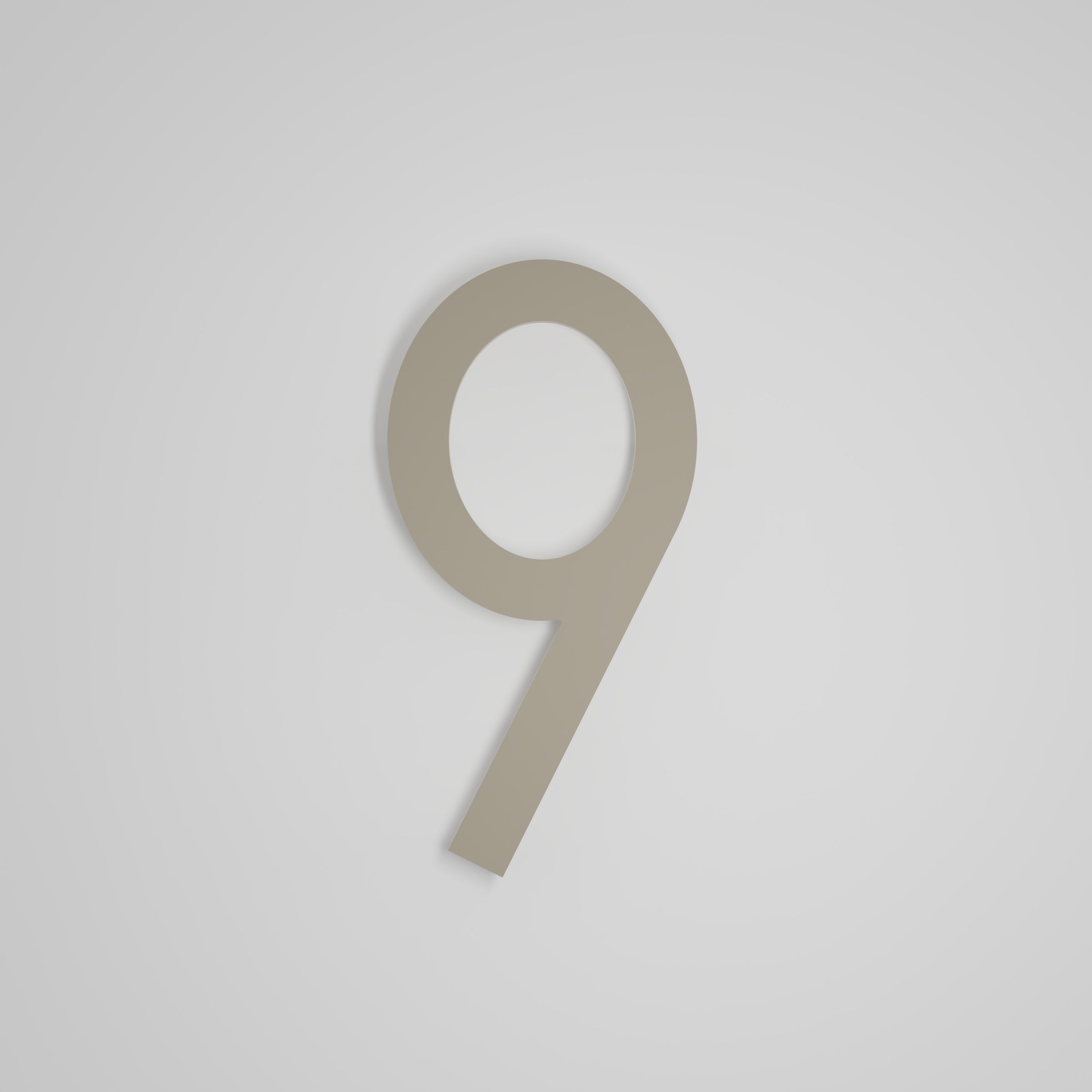12 inch Floating Address Numbers