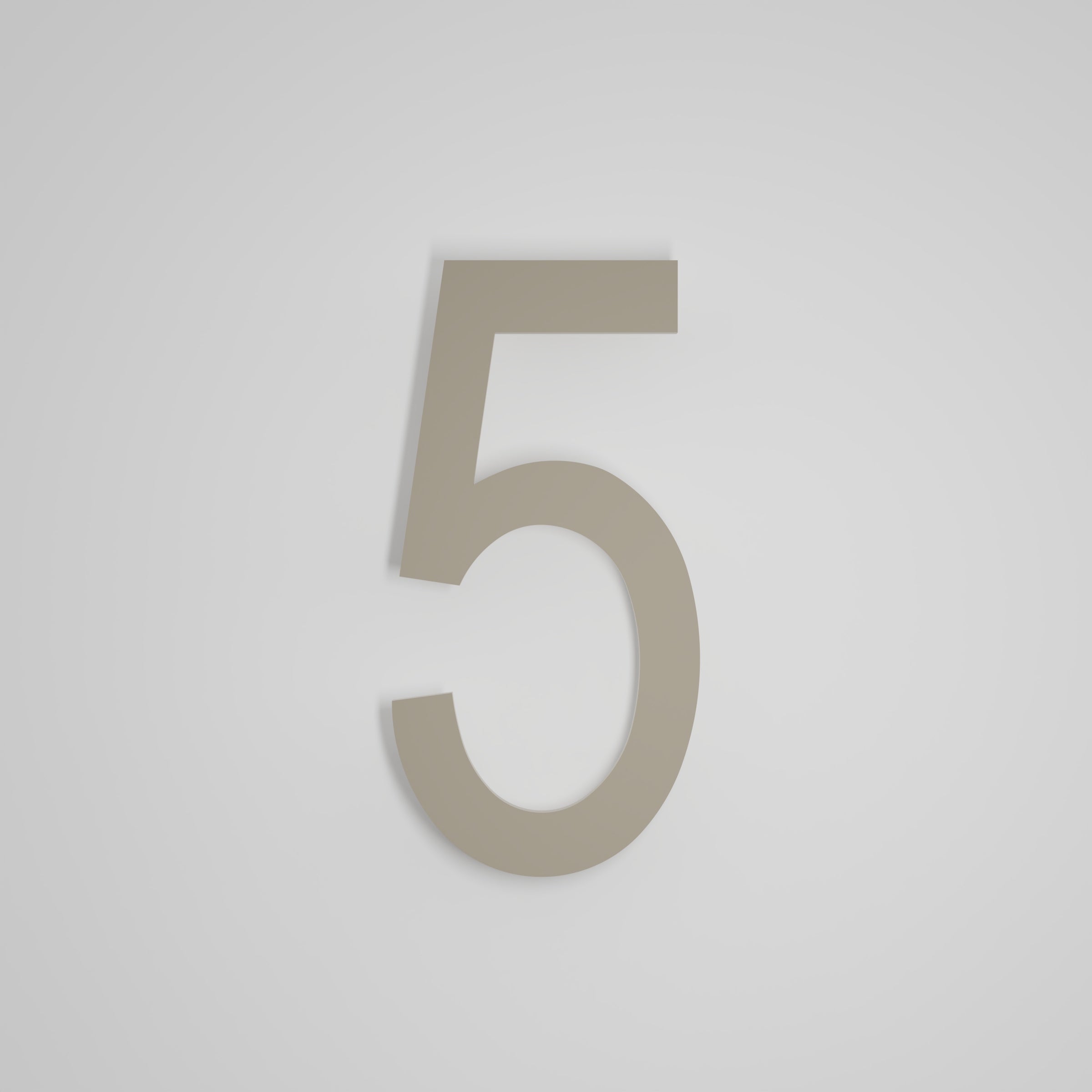 12 inch Floating Address Numbers