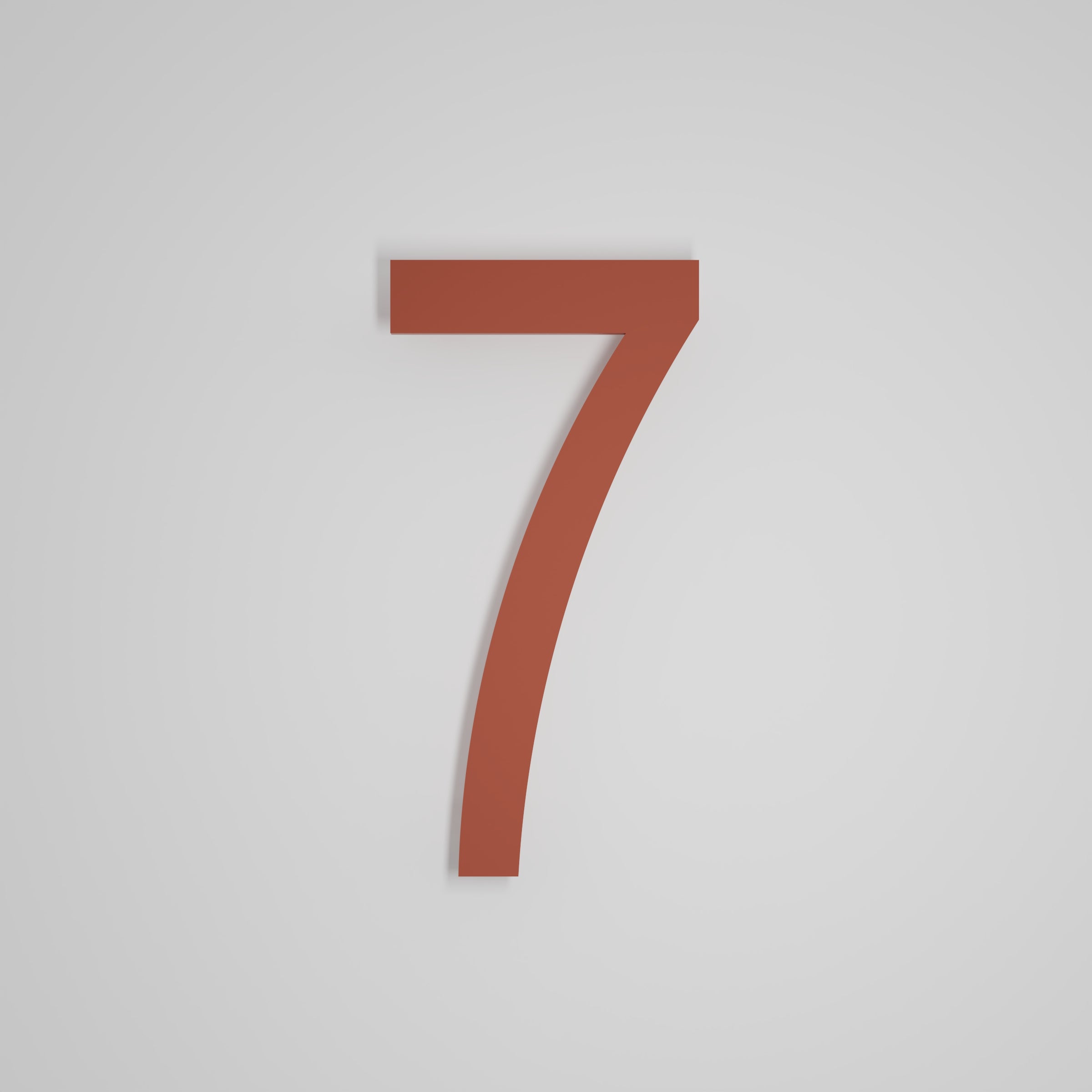 12 inch Floating Address Numbers