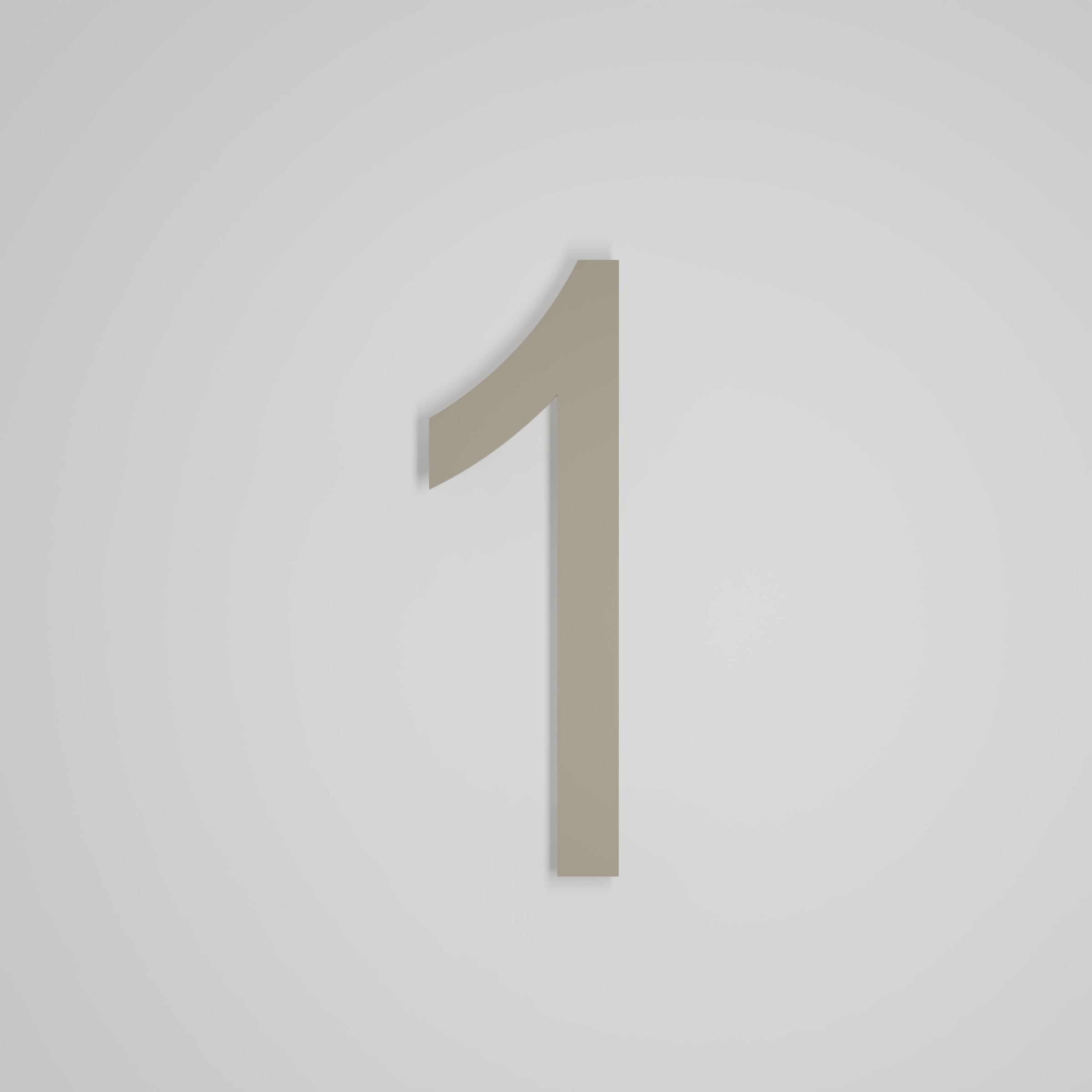 12 inch Floating Address Numbers