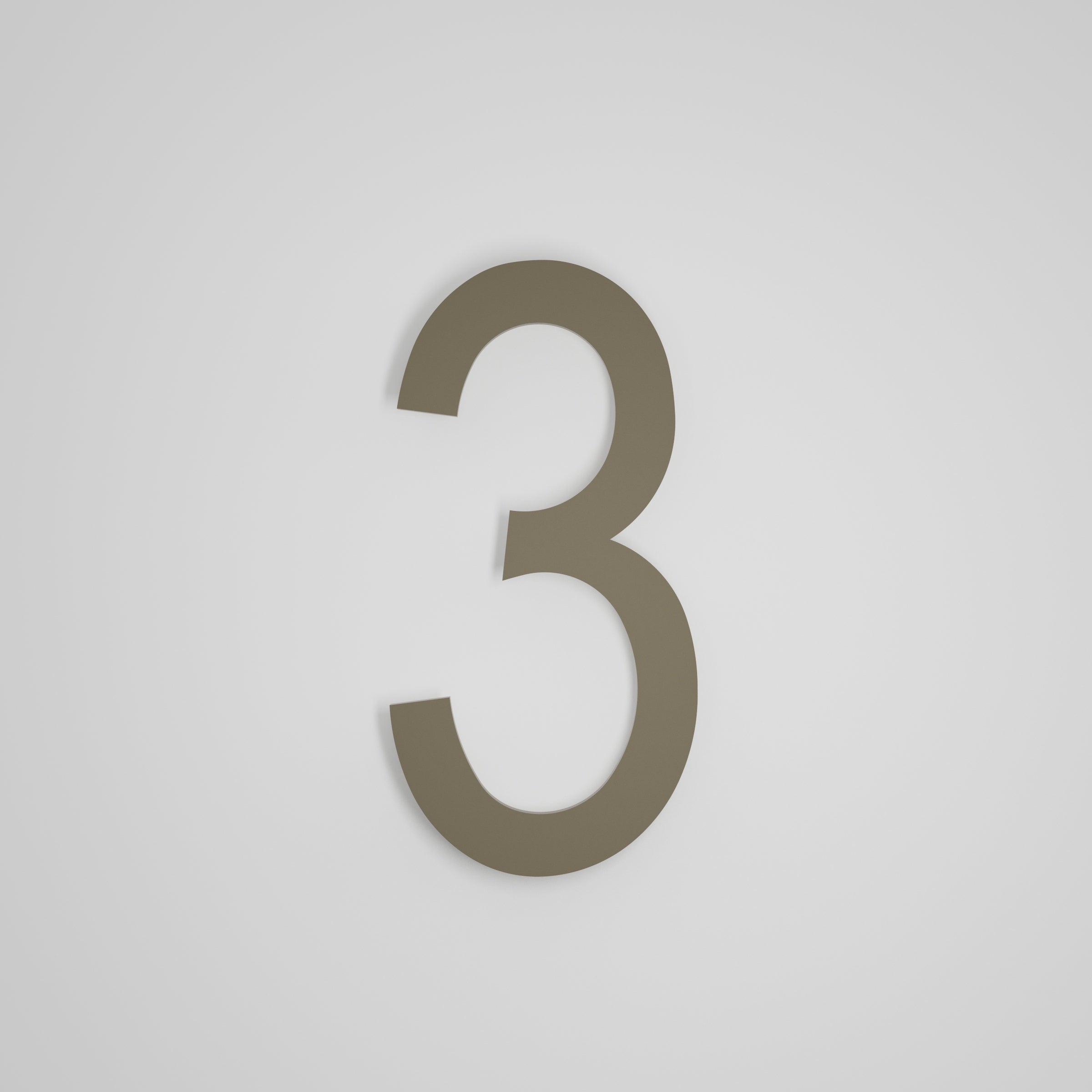 12 inch Floating Address Numbers