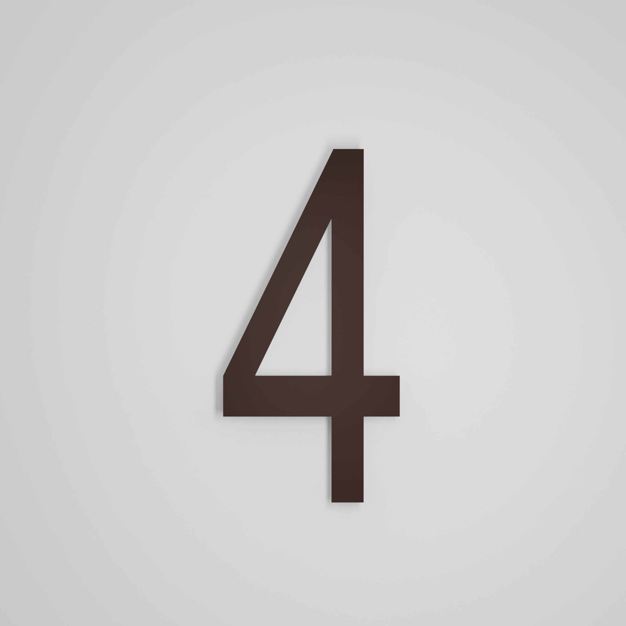 12 inch Floating Address Numbers