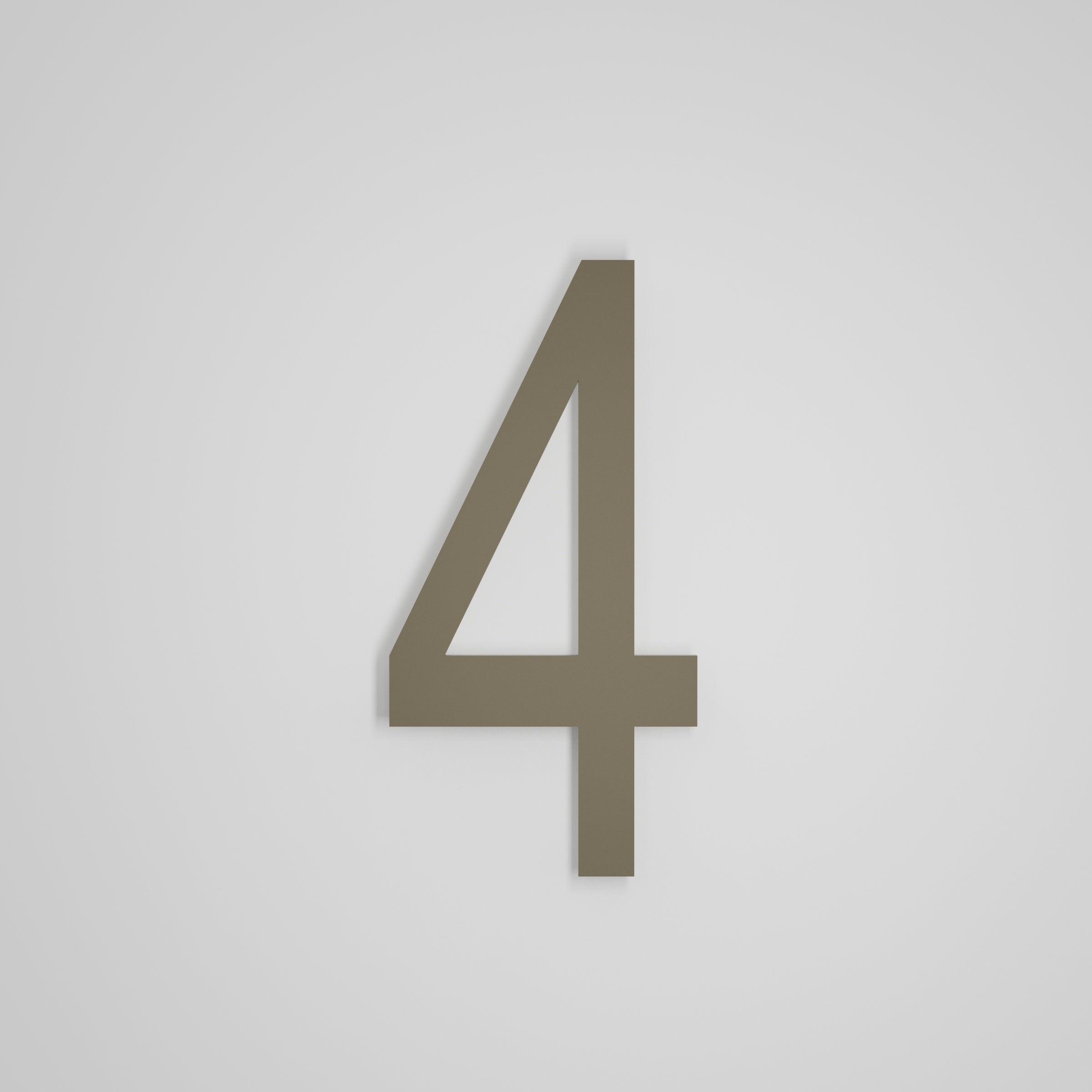 12 inch Floating Address Numbers