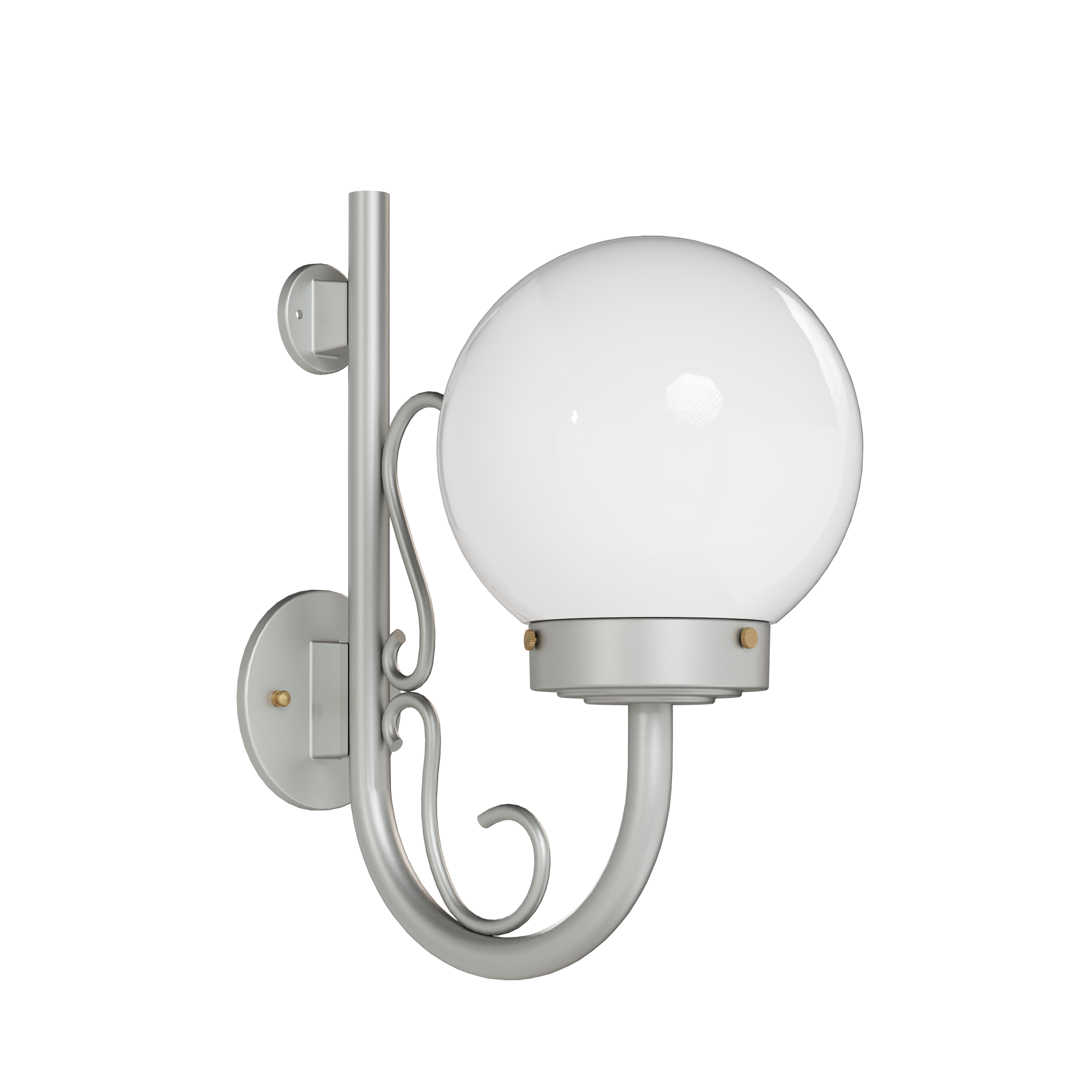 Key West - Up-Mount Wall Mount with Cane and Curl Small - 13097