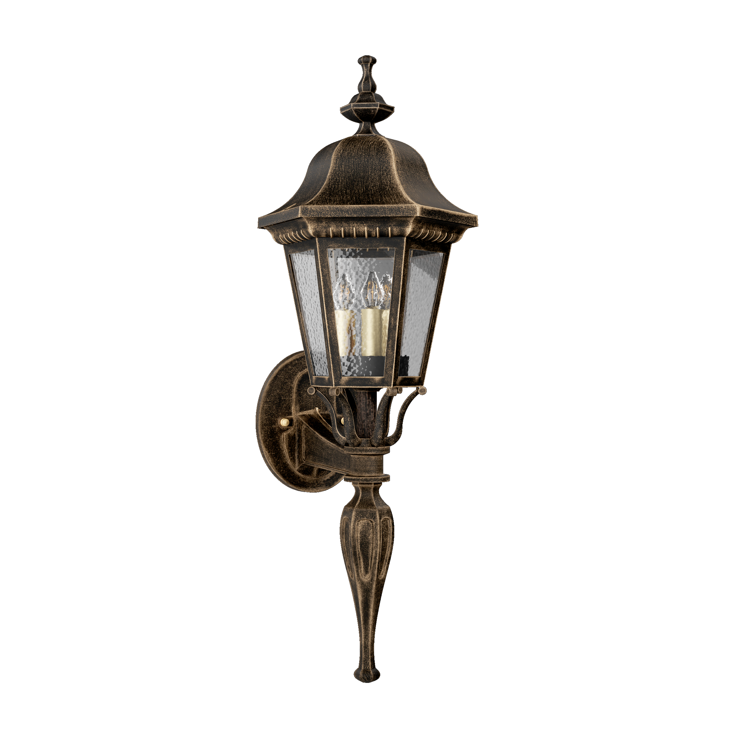 Florence - Luminaire mural extérieur montage vers le haut avec tige format petit - 13720