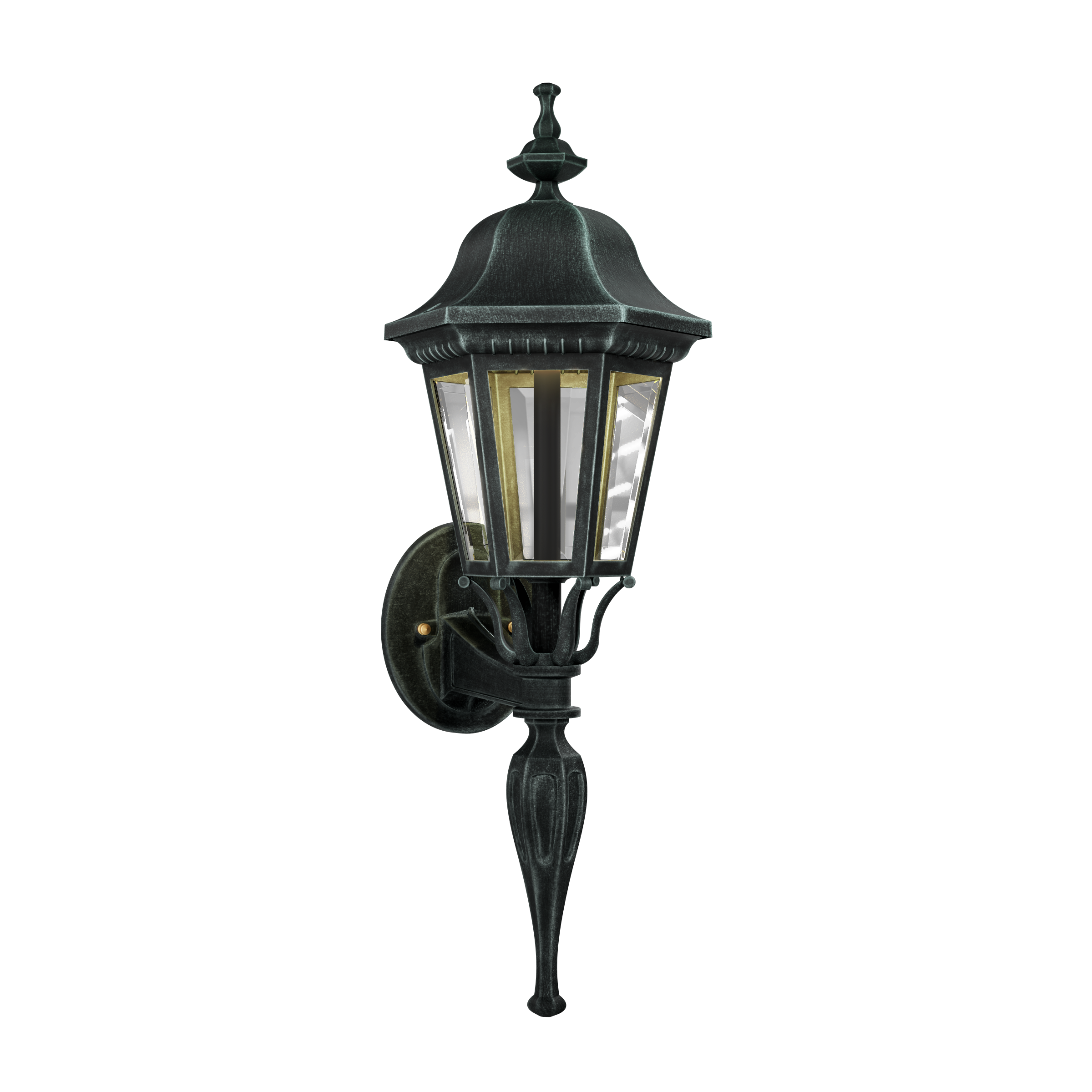 Florence - Luminaire mural extérieur montage vers le haut avec tige format petit - 13720